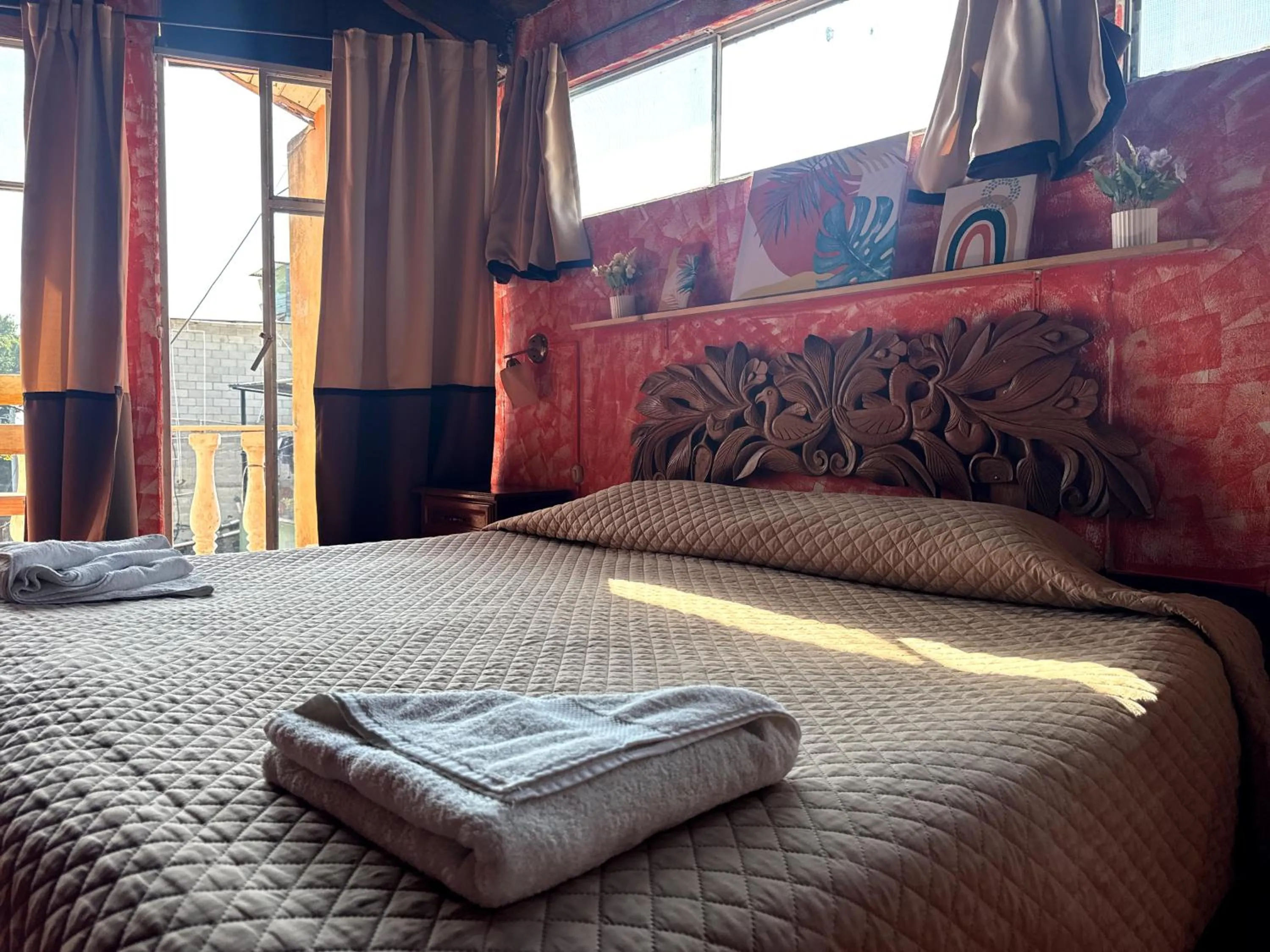 Bed in Hotel Hanna Resort