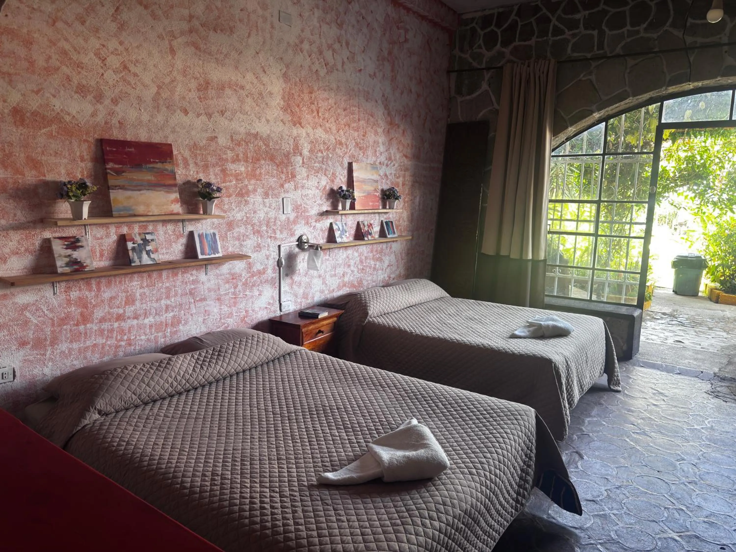 Bed in Hotel Hanna Resort