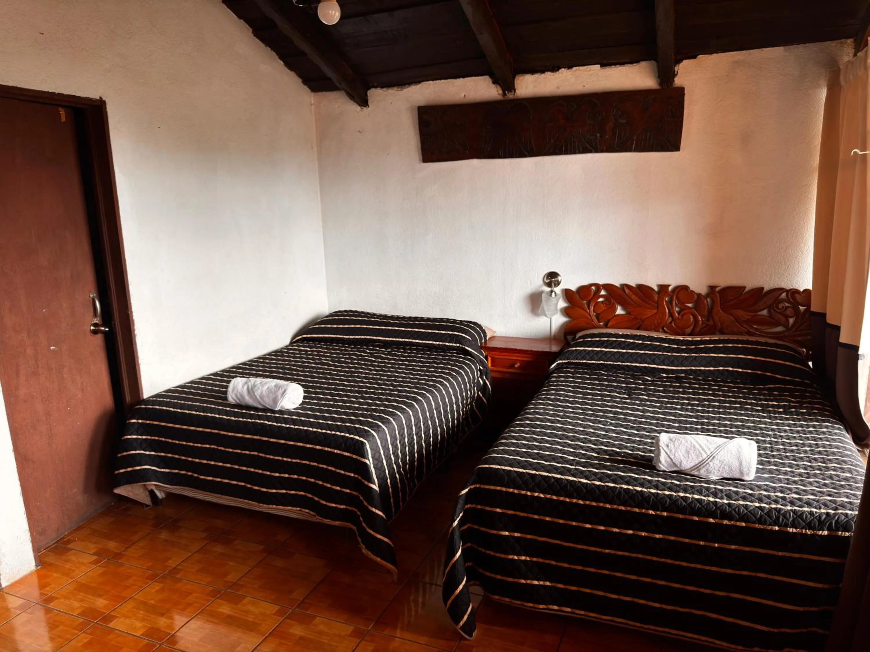 Bed in Hotel Hanna Resort