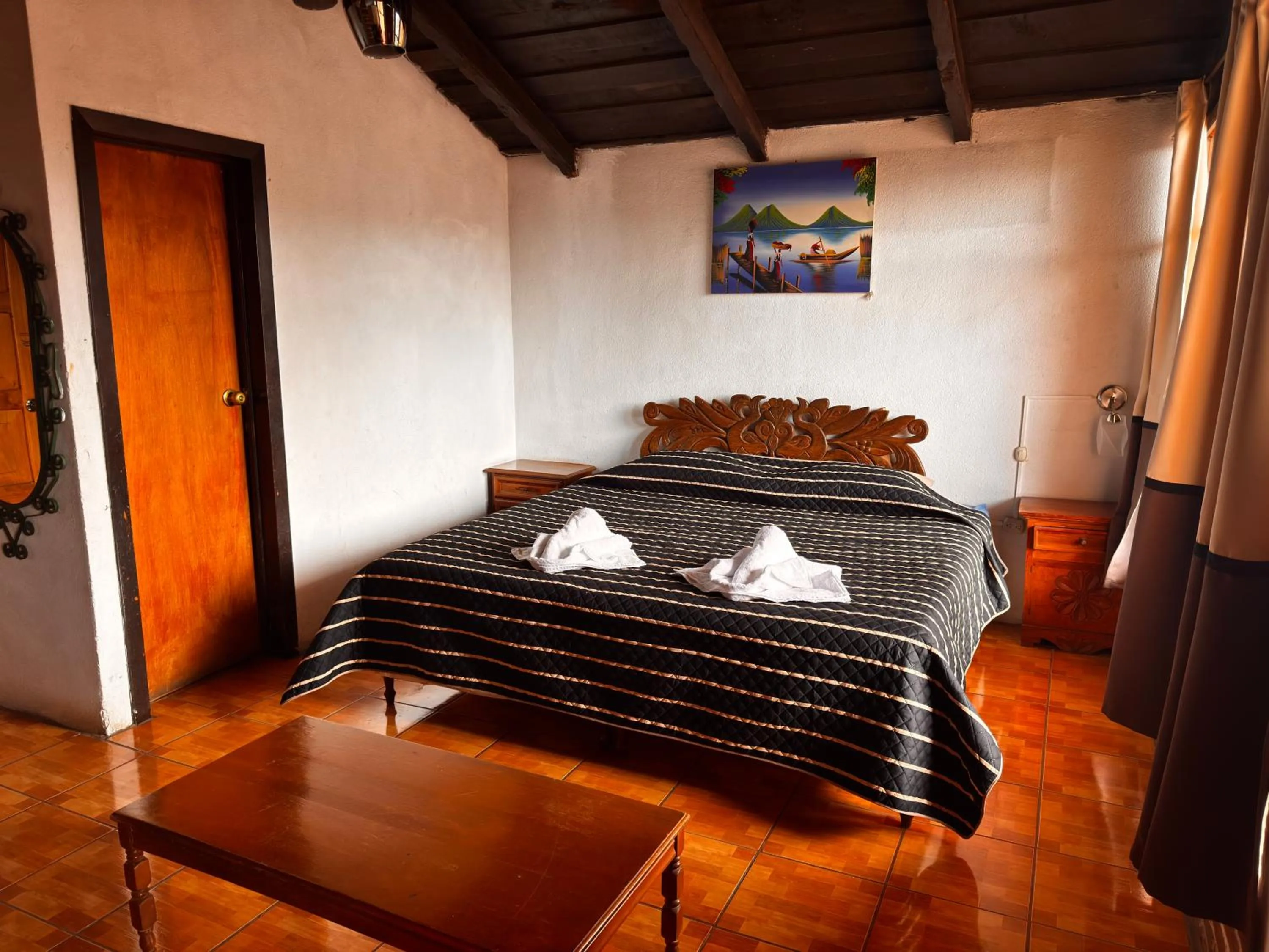 Bed in Hotel Hanna Resort