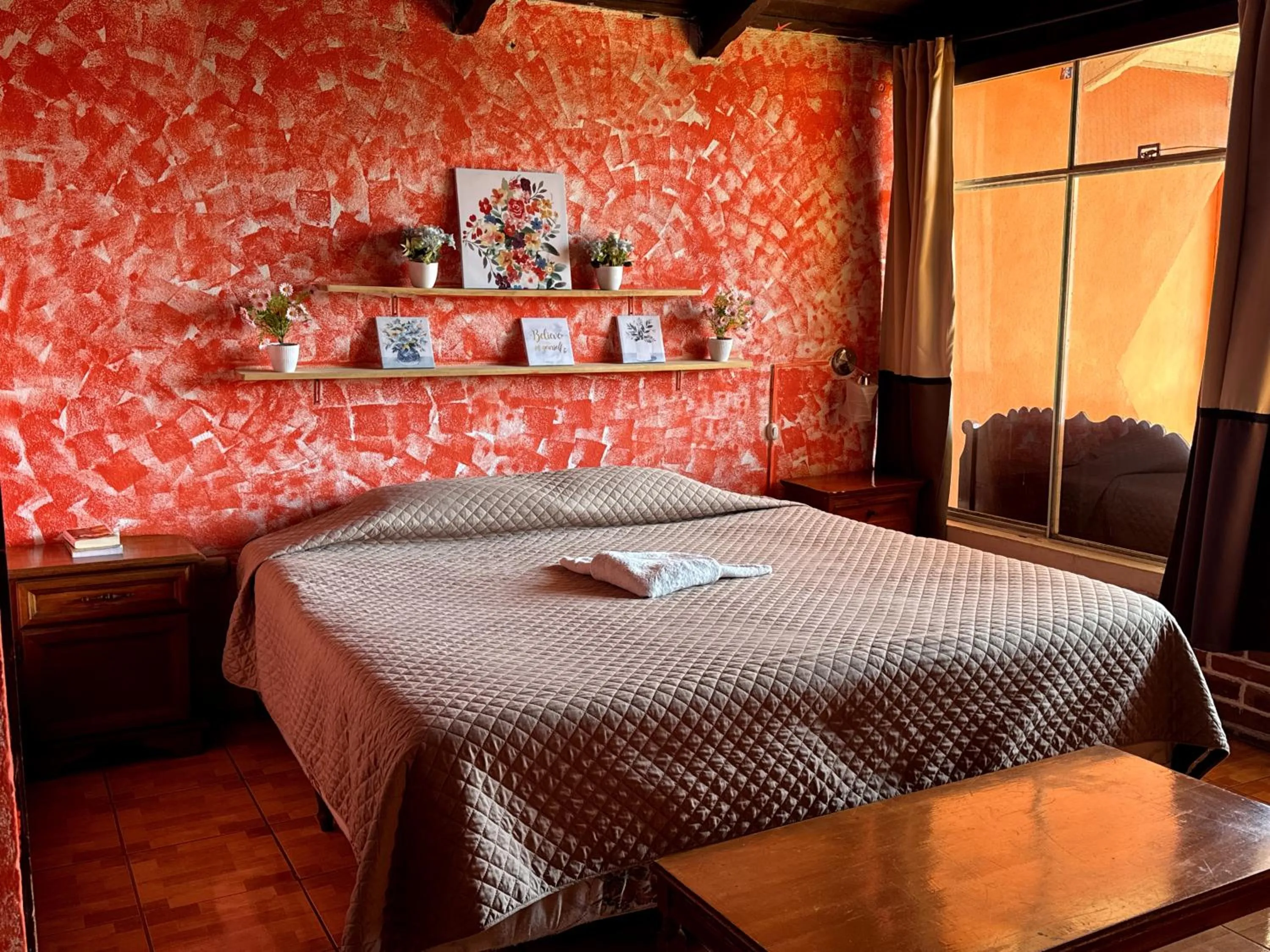 Bed in Hotel Hanna Resort