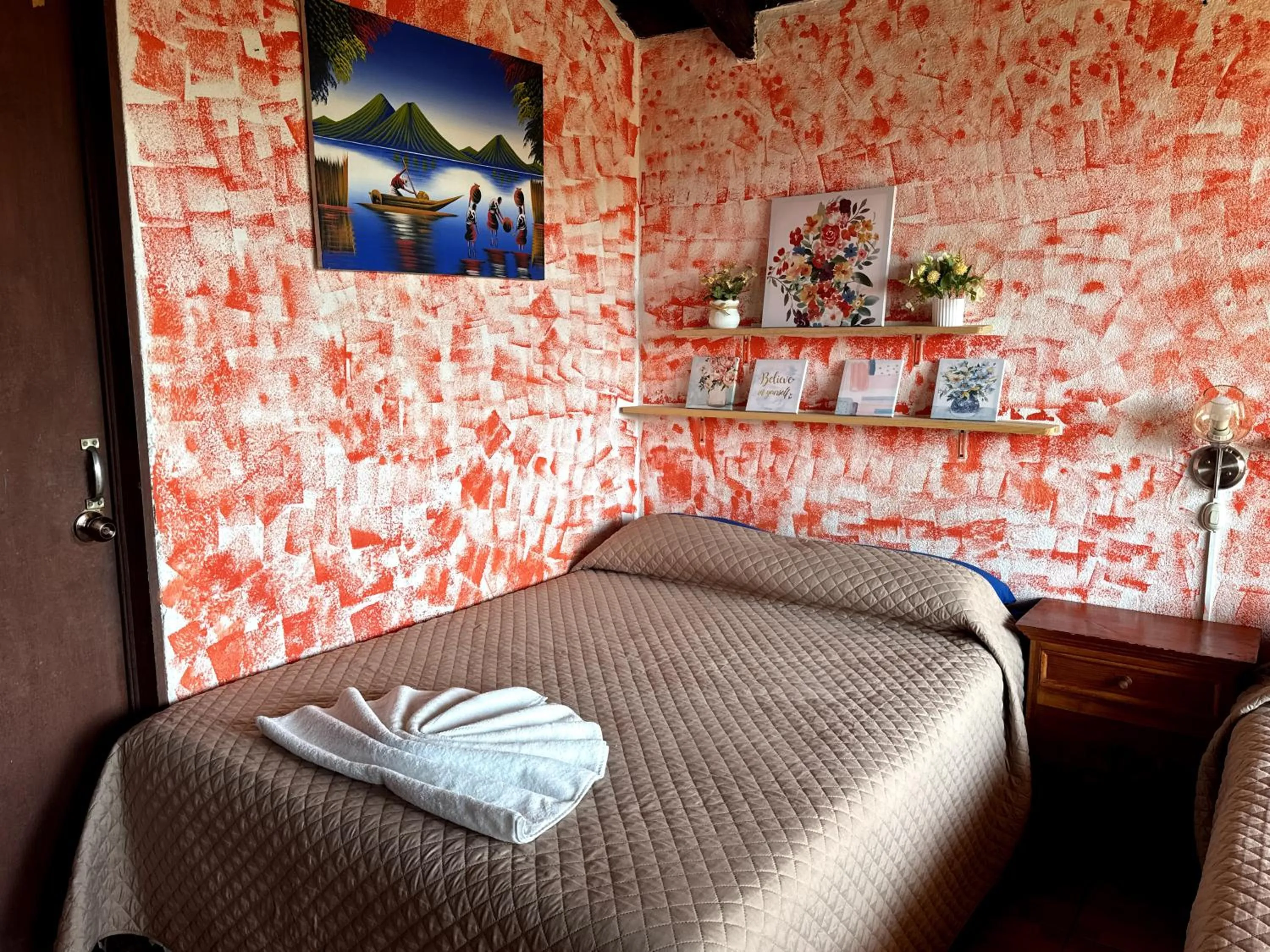 Bed in Hotel Hanna Resort