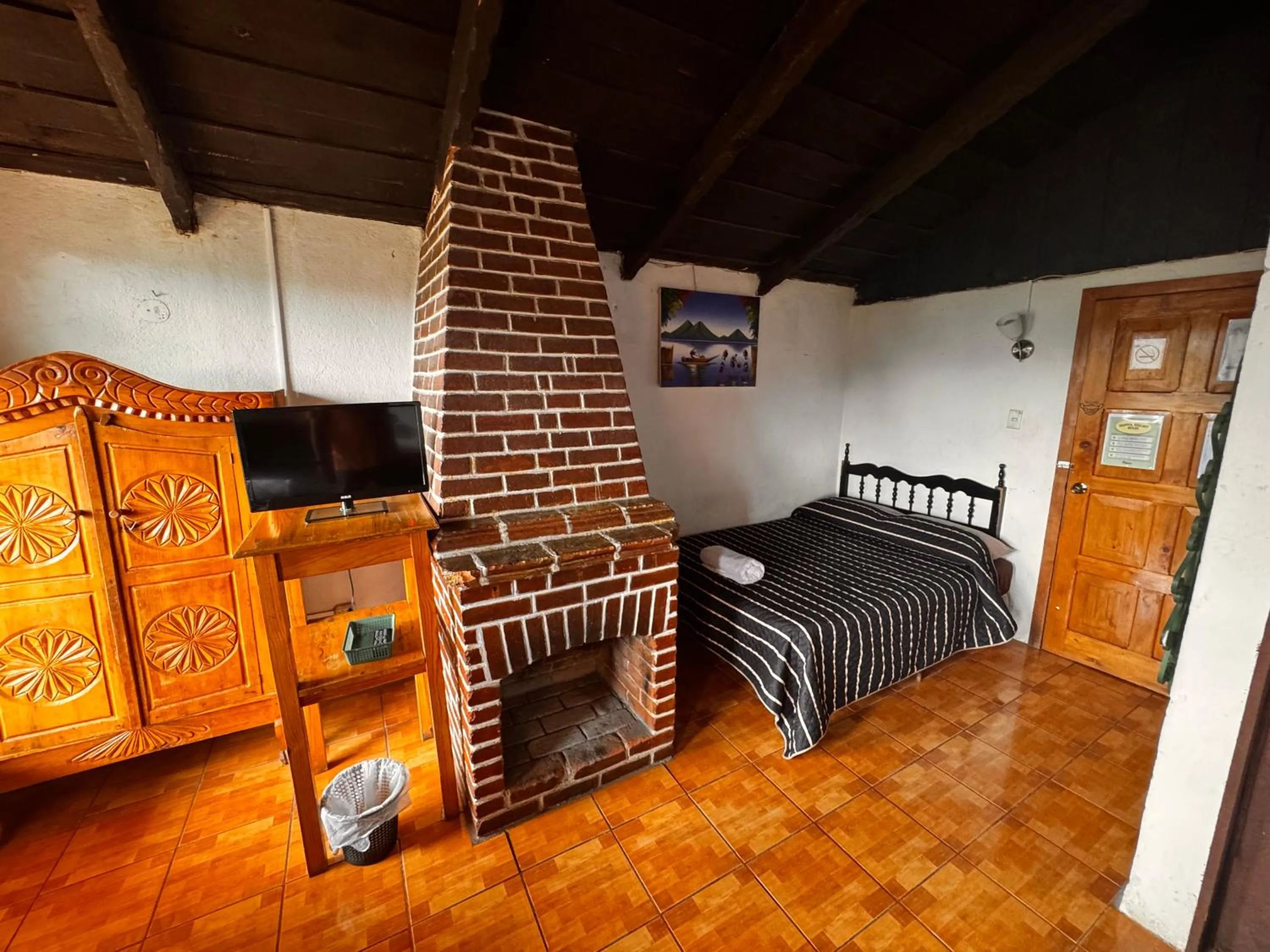 Bed in Hotel Hanna Resort