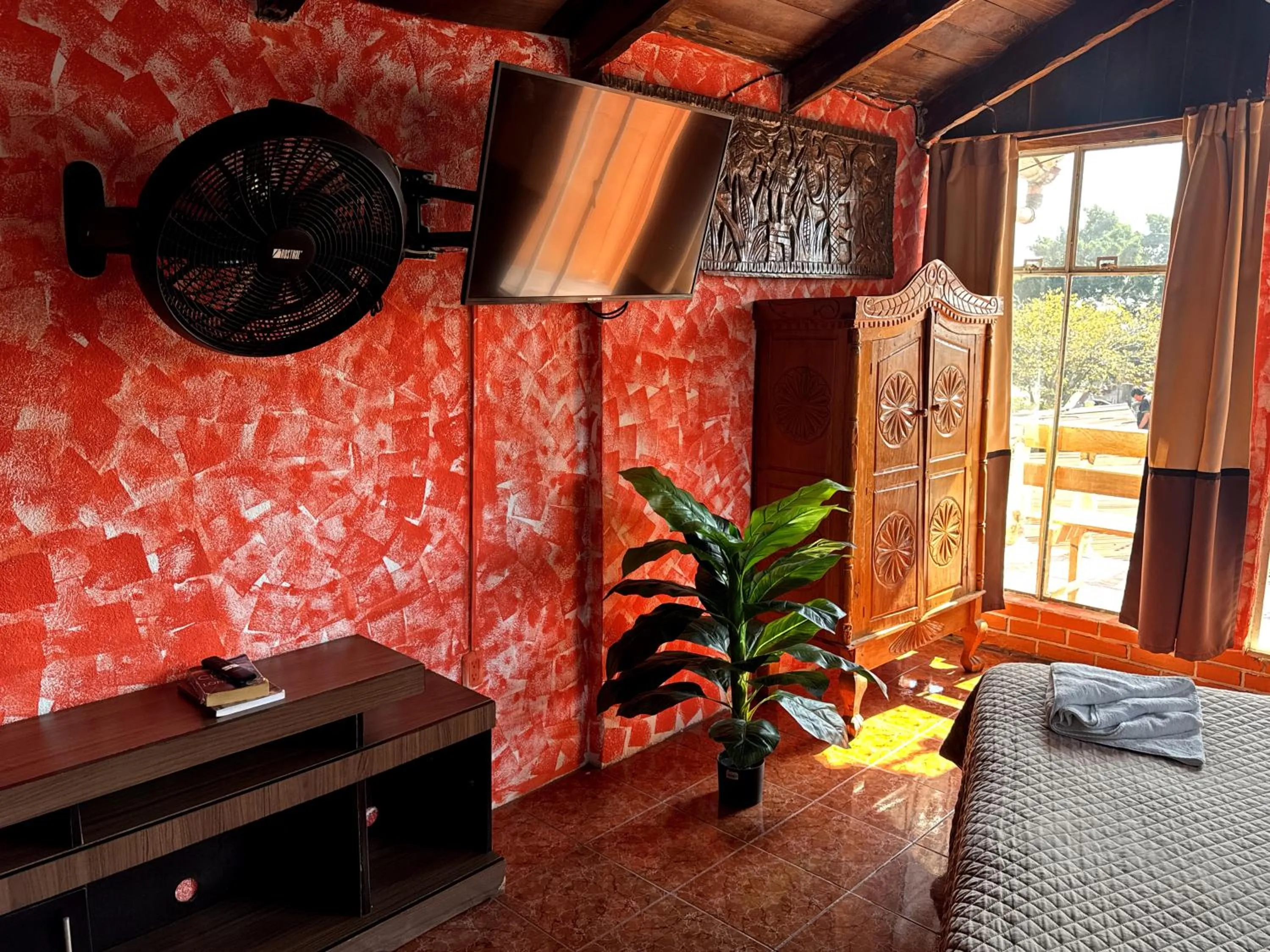 Bed in Hotel Hanna Resort