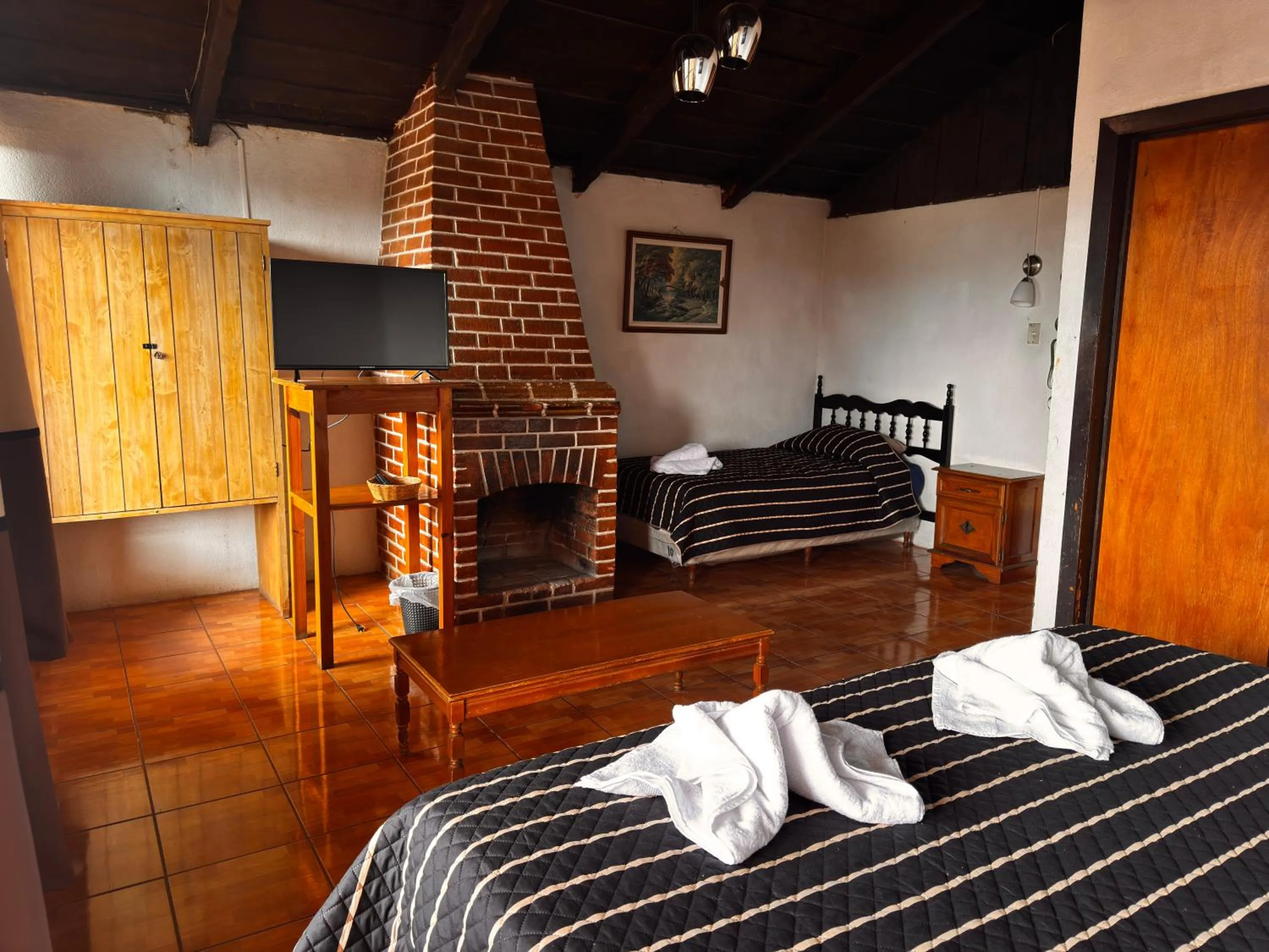 Bed in Hotel Hanna Resort