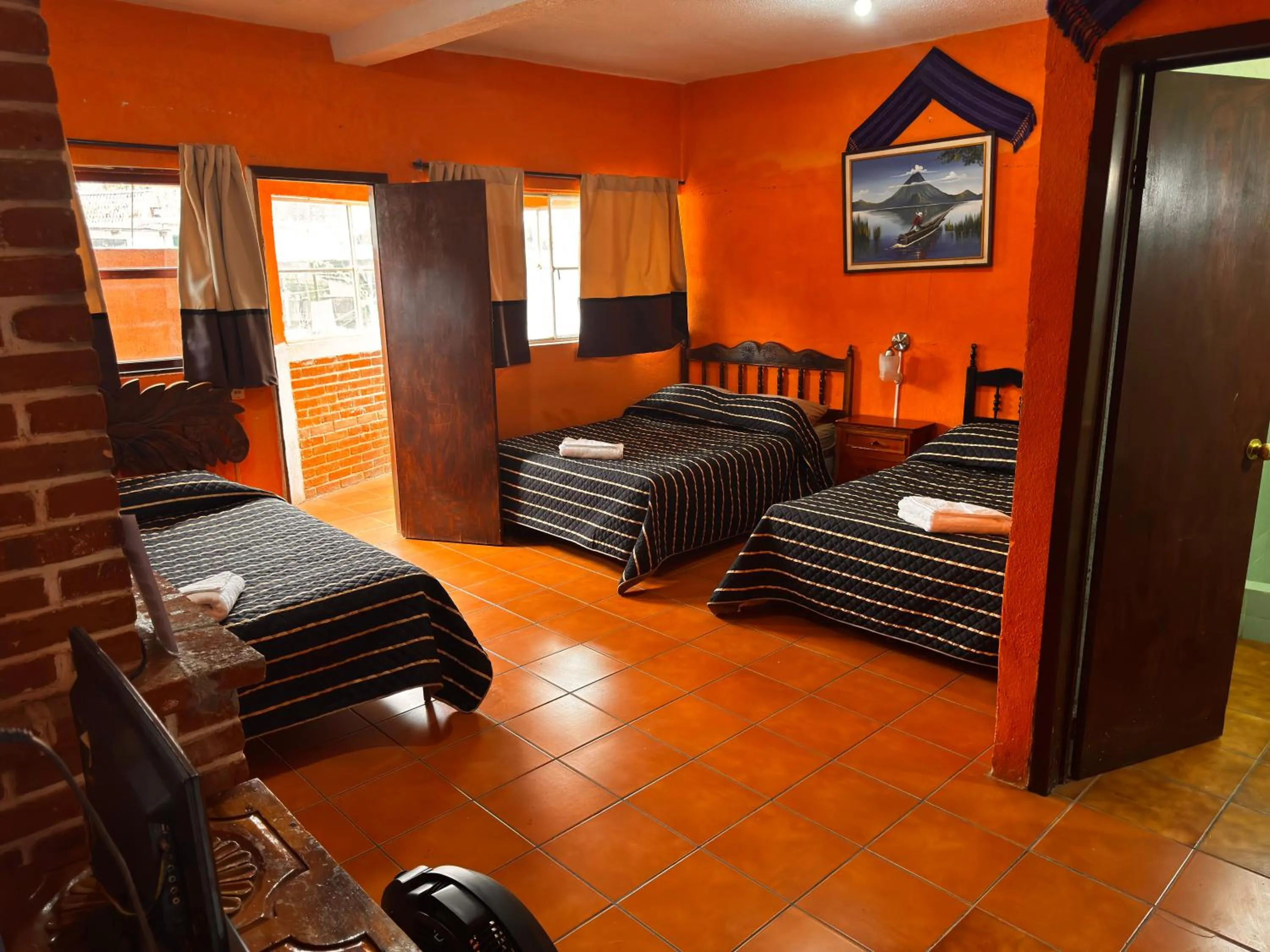 Bed in Hotel Hanna Resort