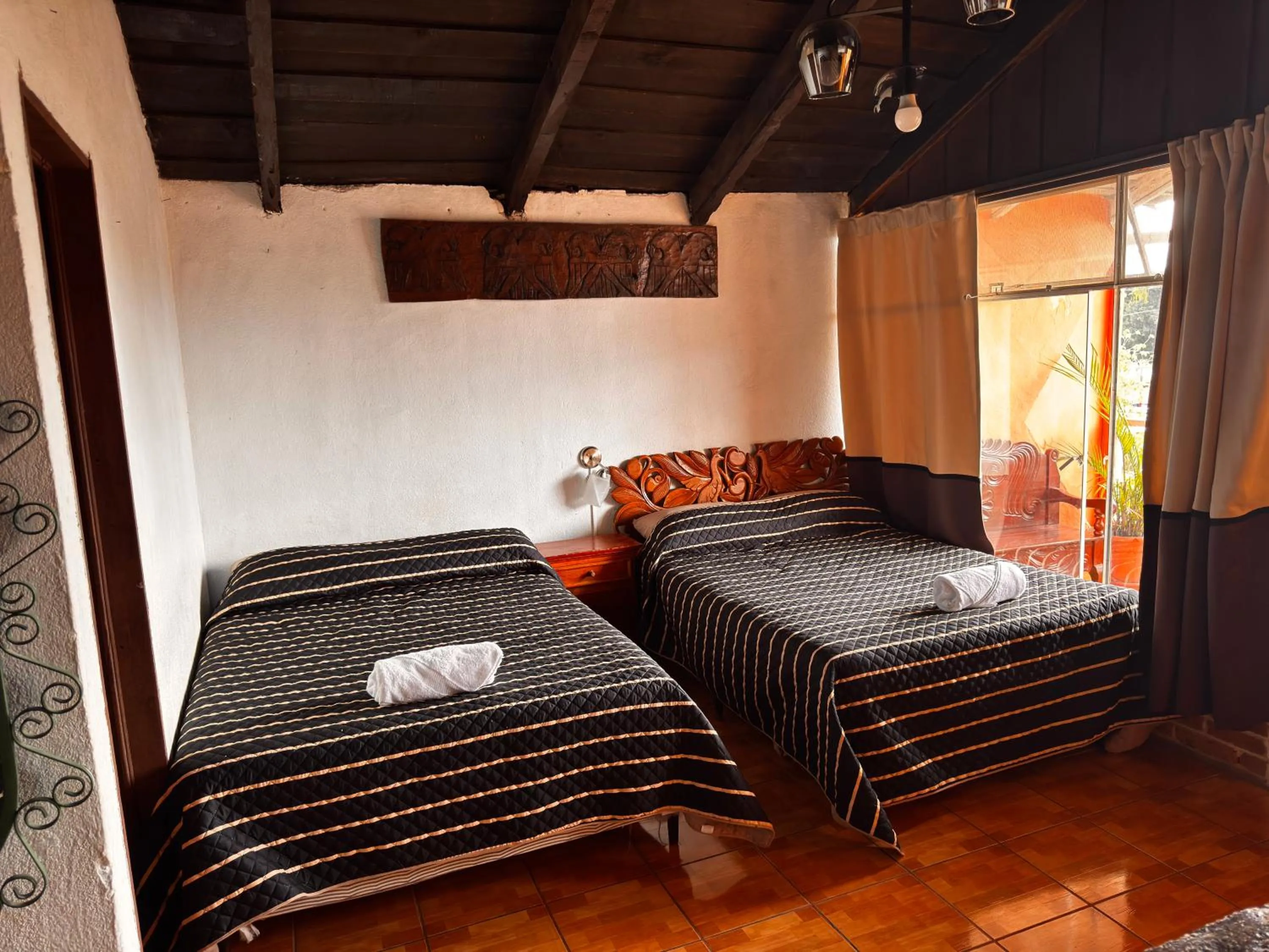 Bed in Hotel Hanna Resort