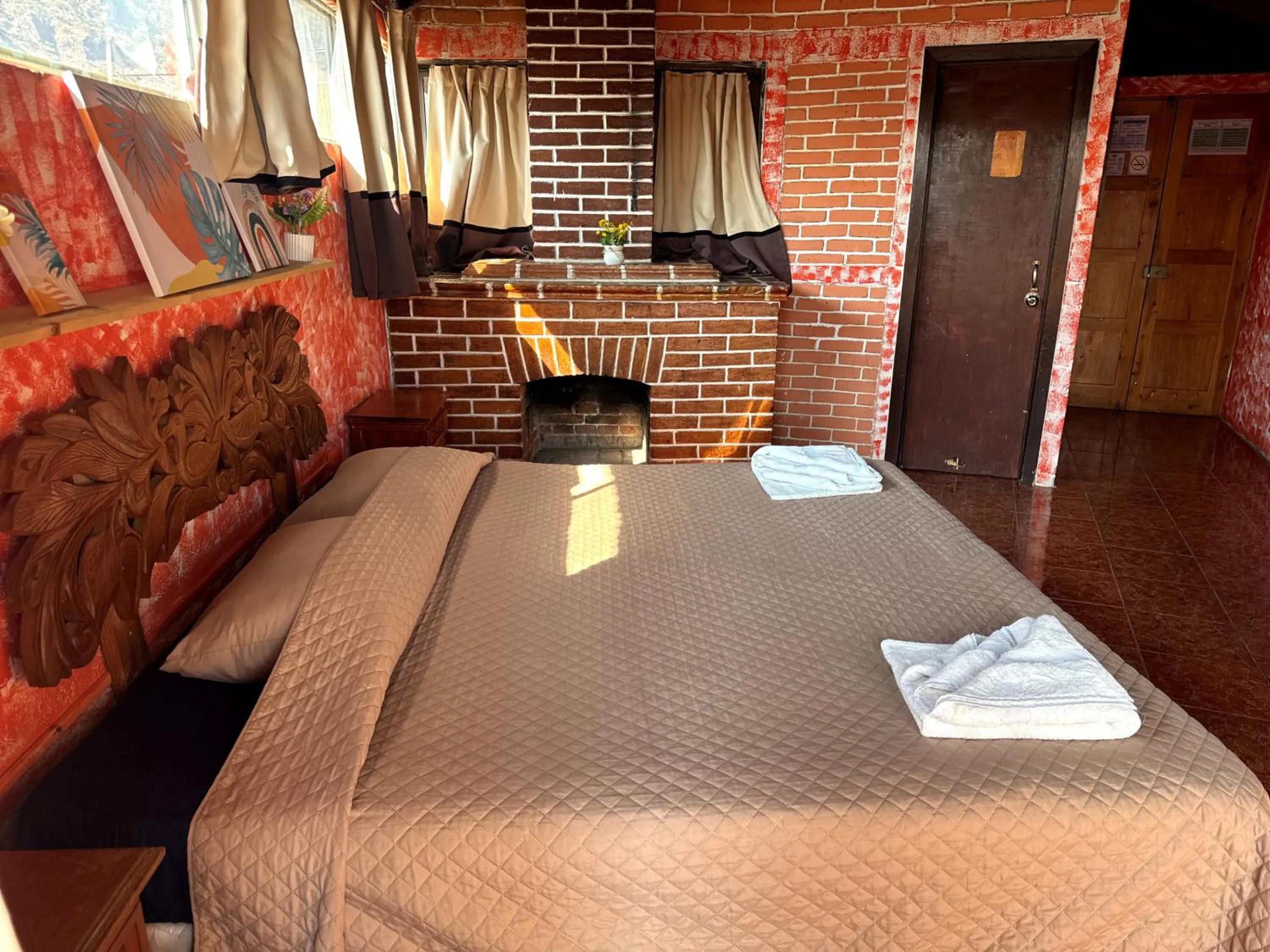 Bed in Hotel Hanna Resort