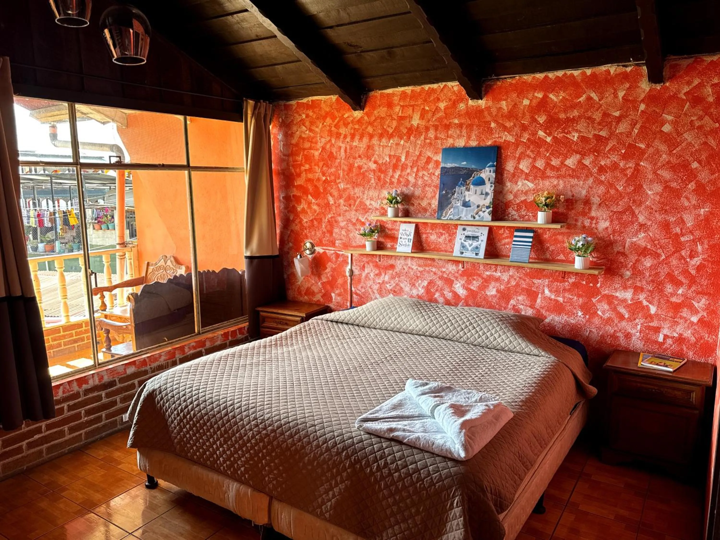 Bed in Hotel Hanna Resort