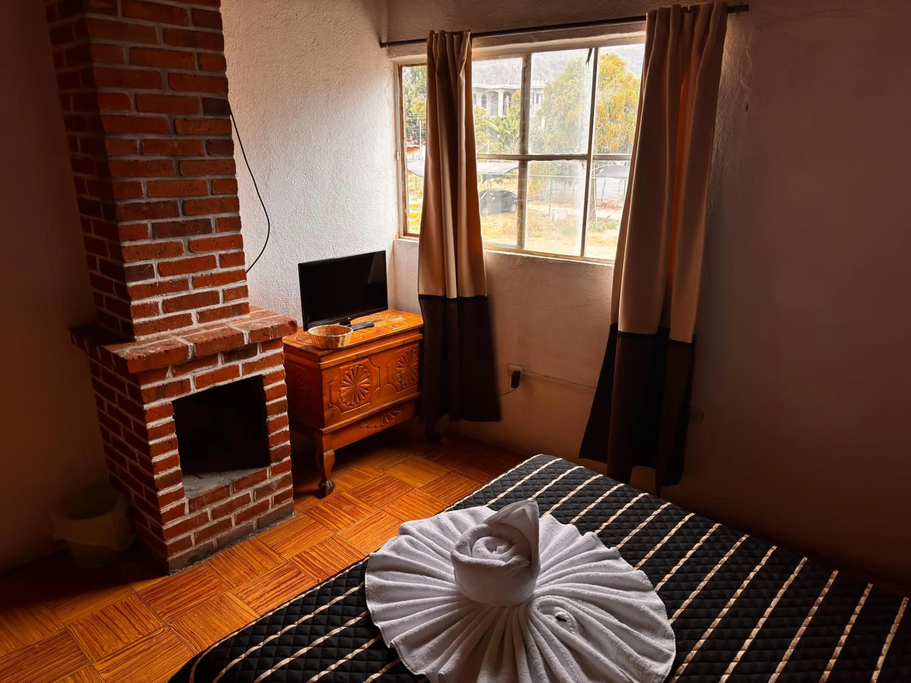 Bed in Hotel Hanna Resort