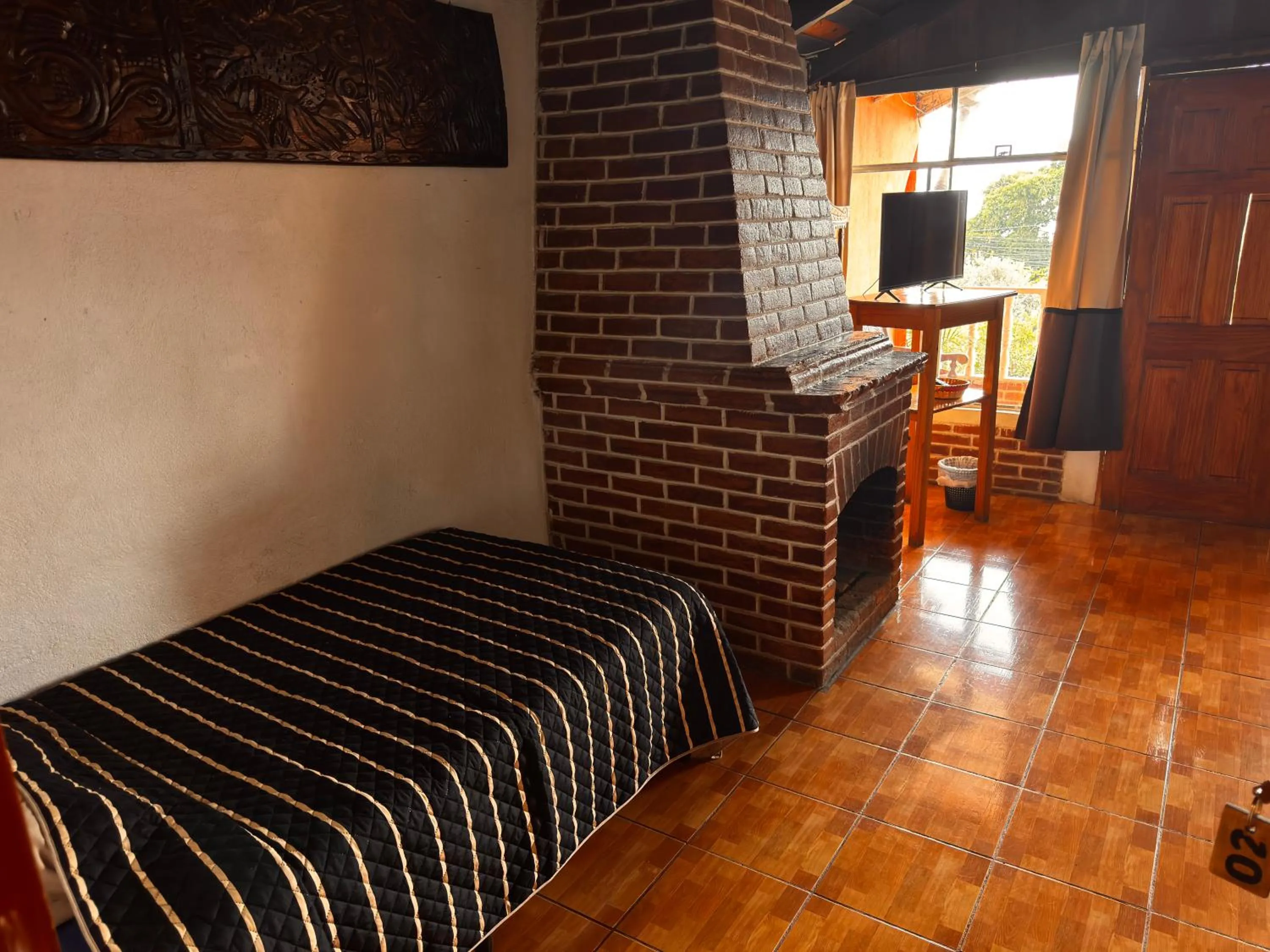 Bed in Hotel Hanna Resort