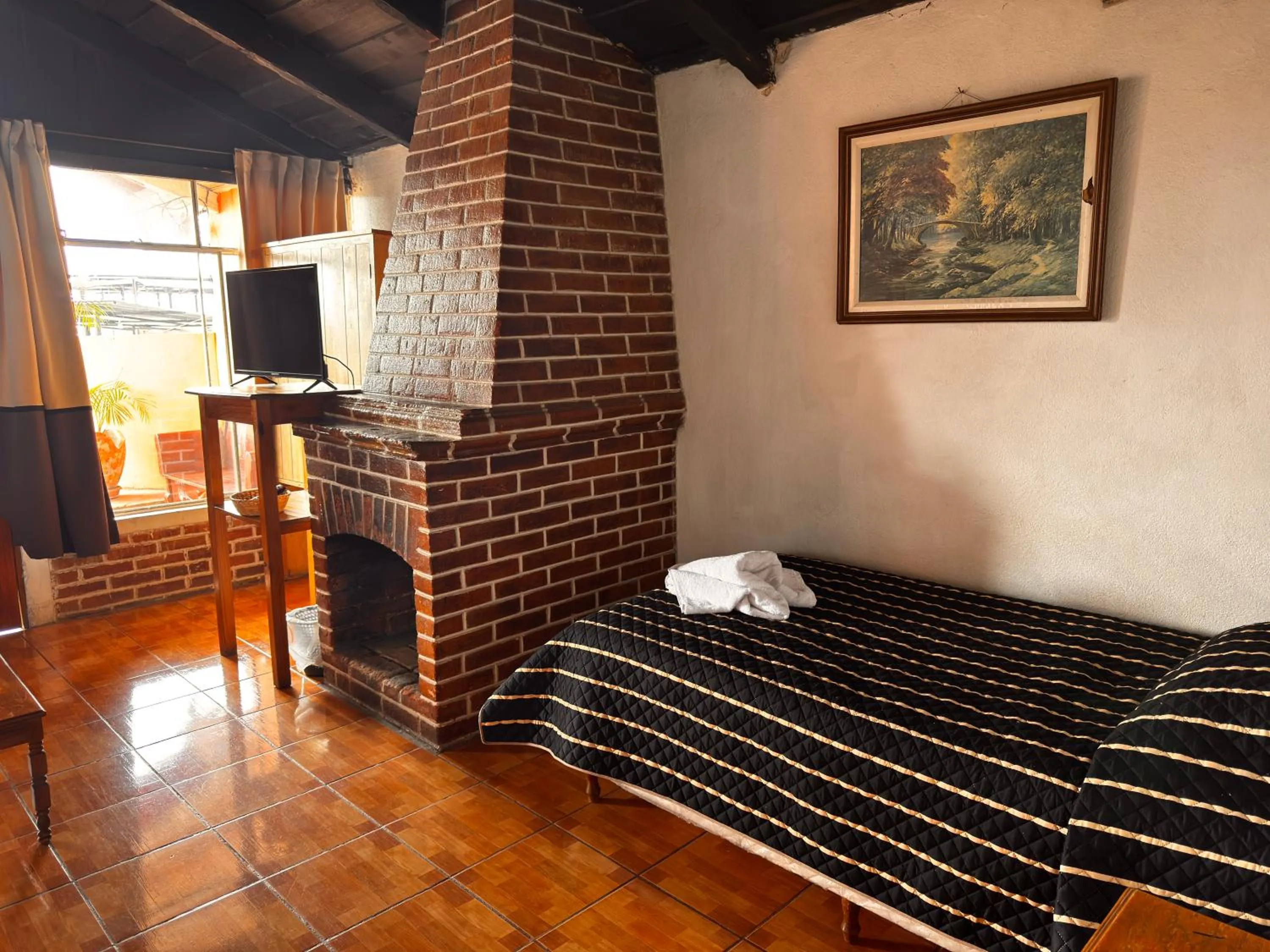 Bed in Hotel Hanna Resort