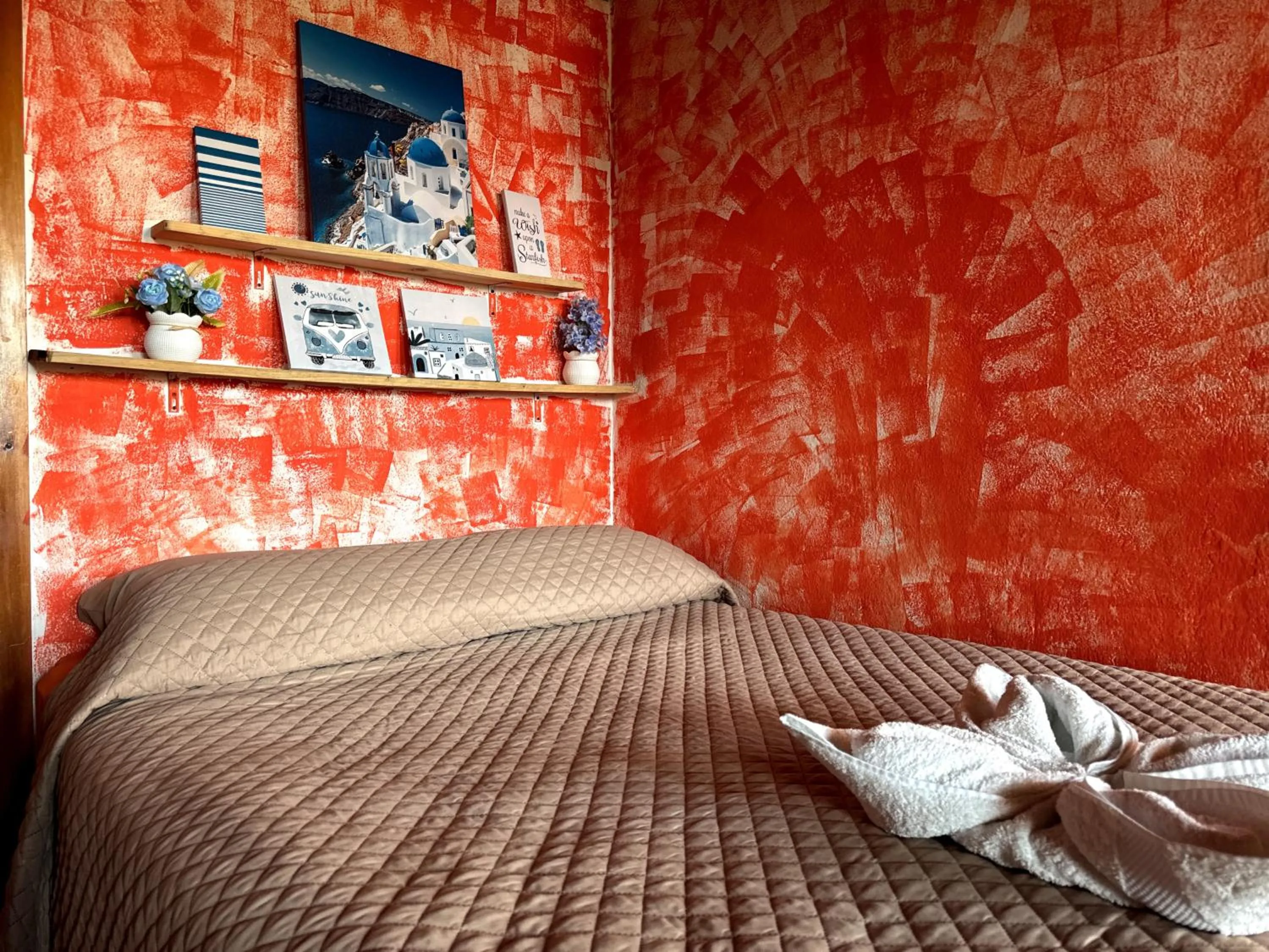 Bed in Hotel Hanna Resort