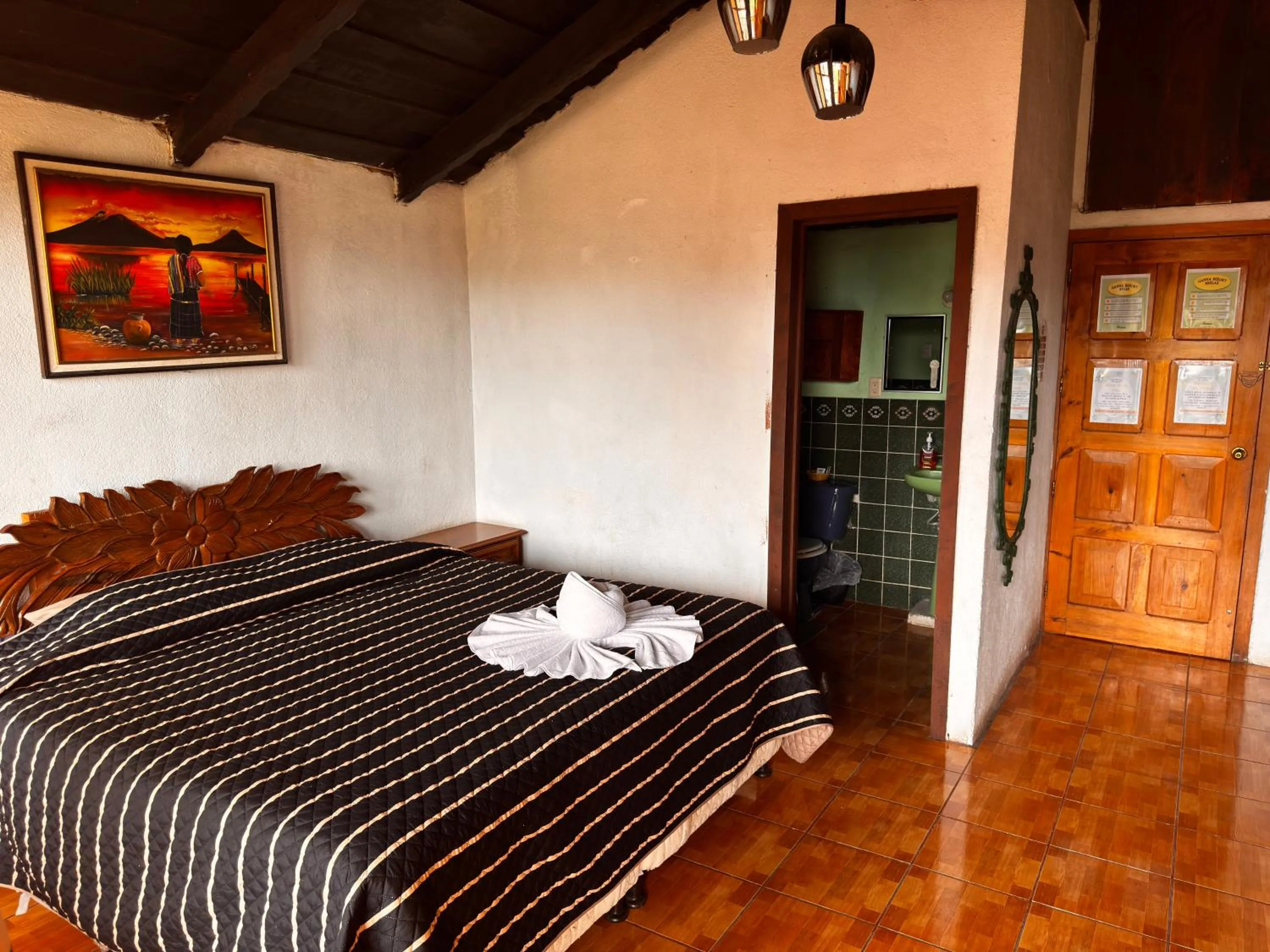 Bed in Hotel Hanna Resort