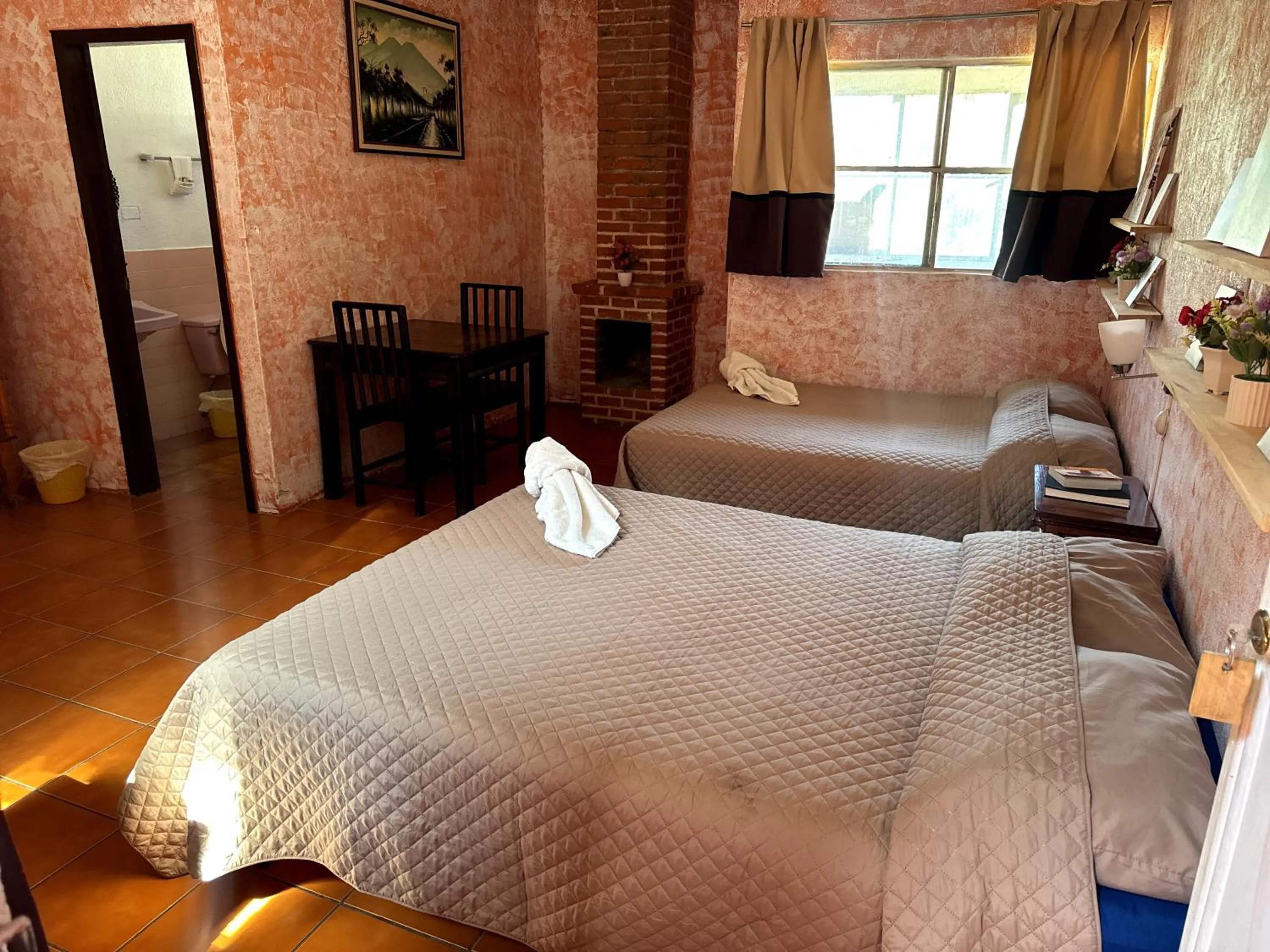 Bed in Hotel Hanna Resort