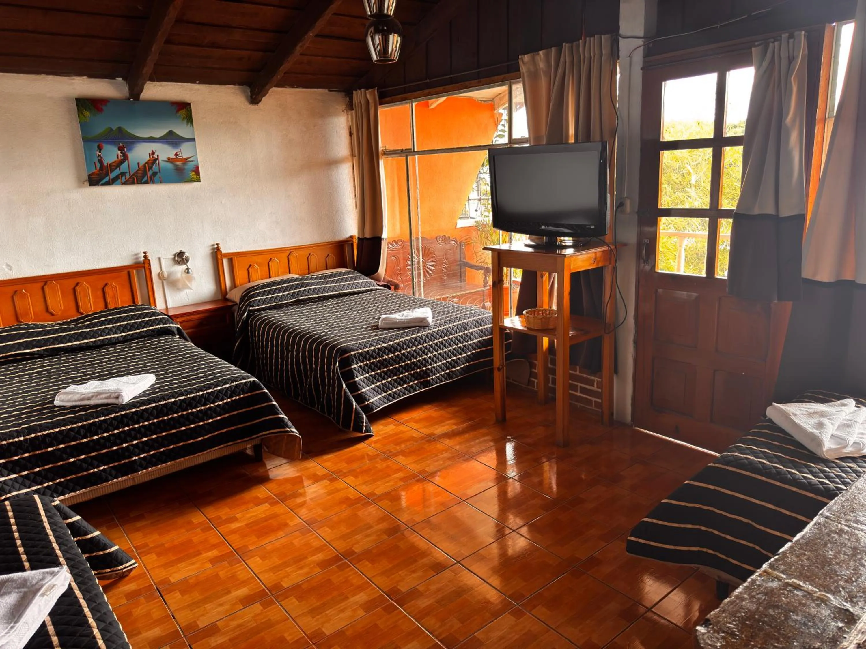 Bed in Hotel Hanna Resort