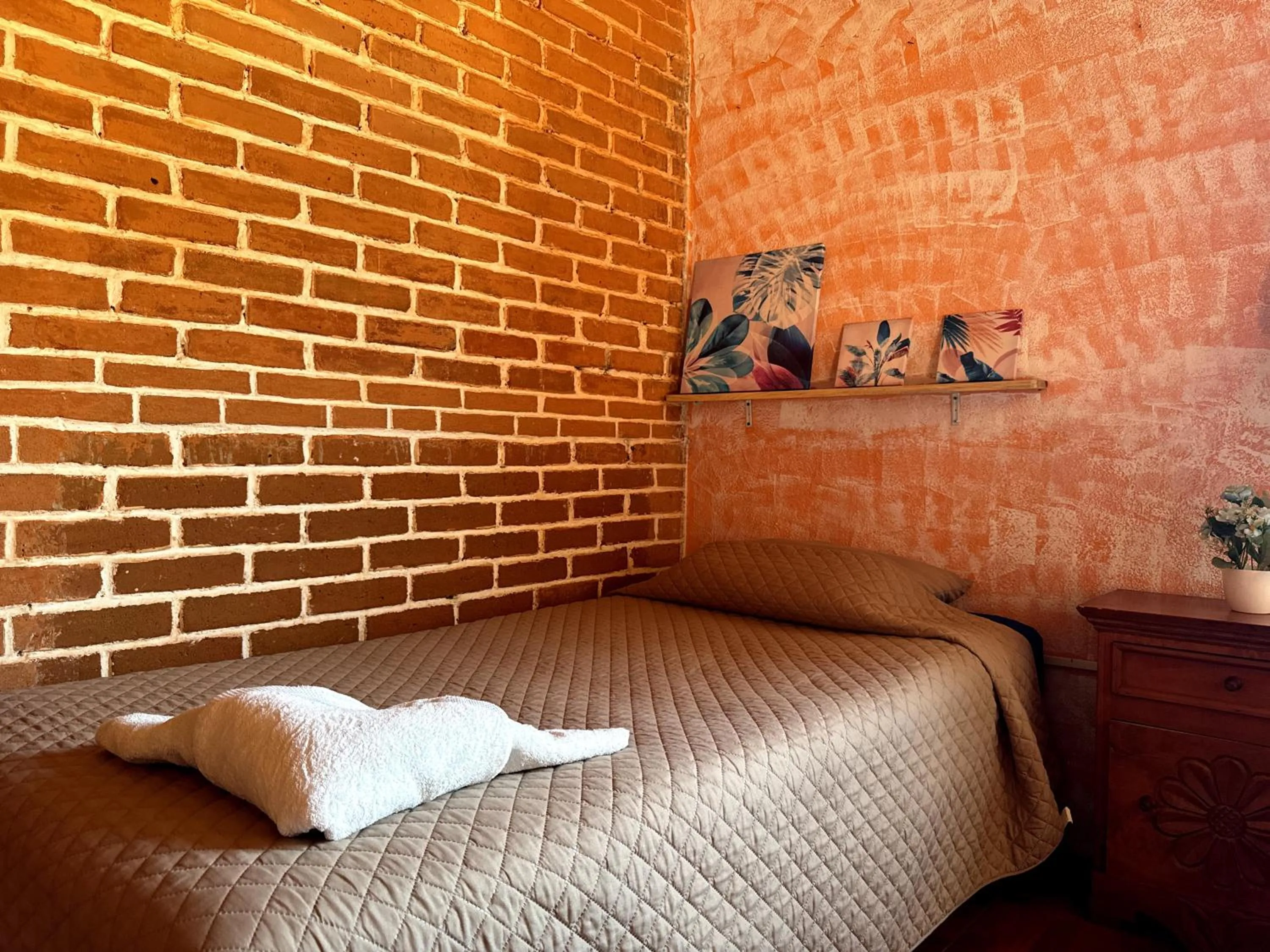 Bed in Hotel Hanna Resort