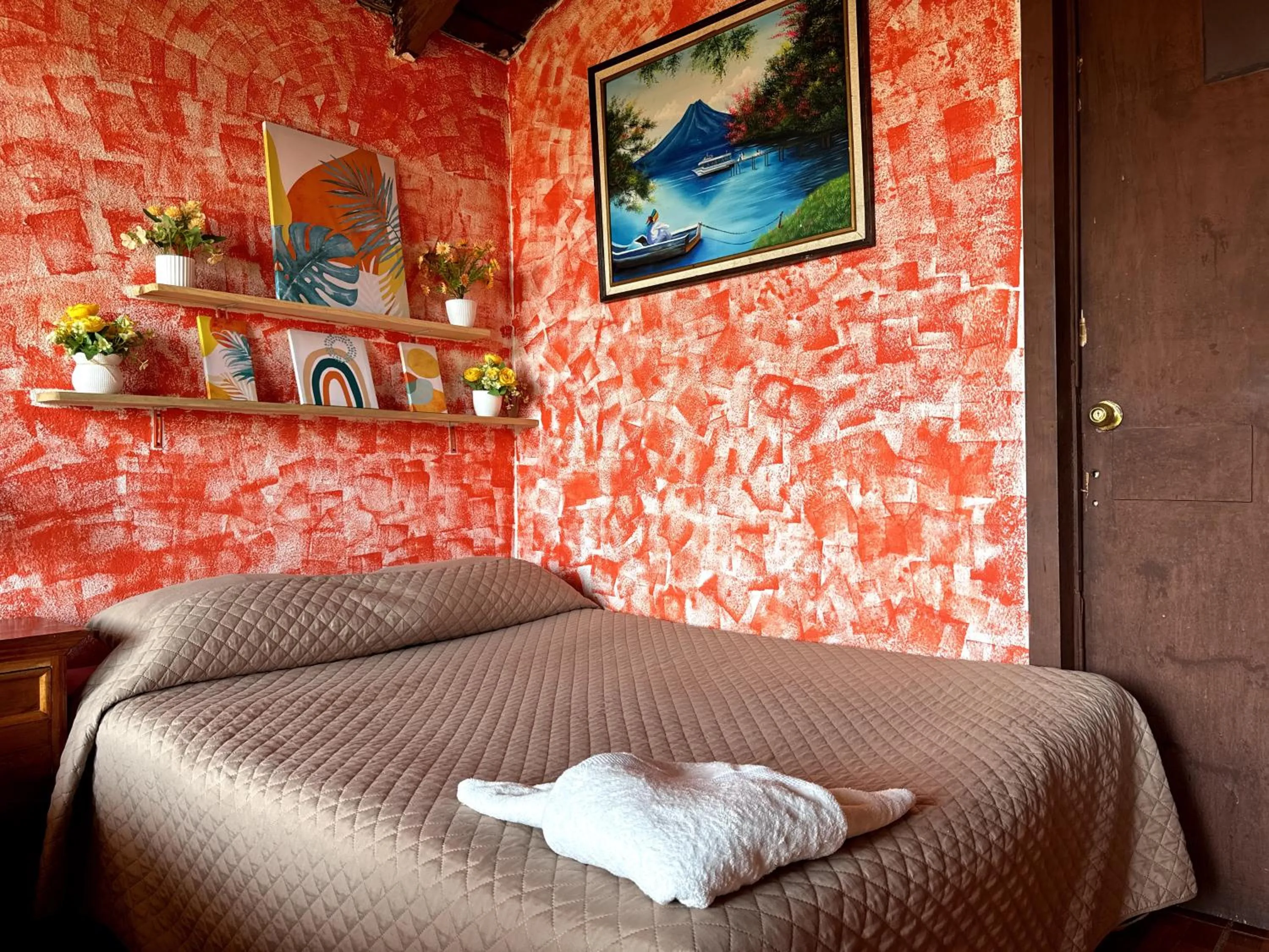 Bed in Hotel Hanna Resort