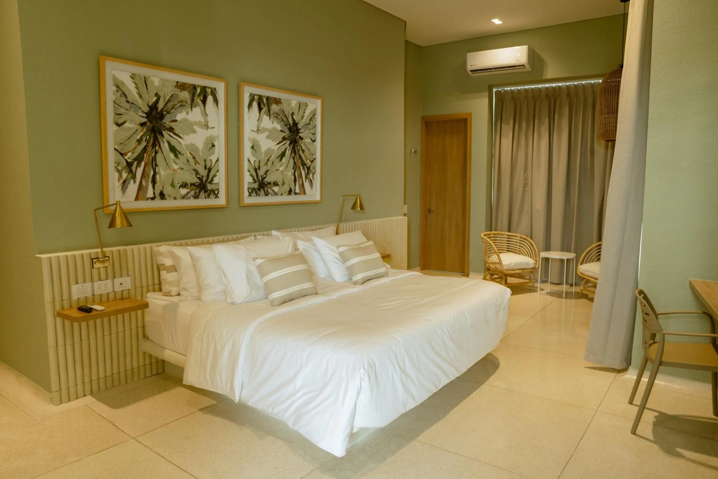 Bed in Terrazas Hotel Boutique