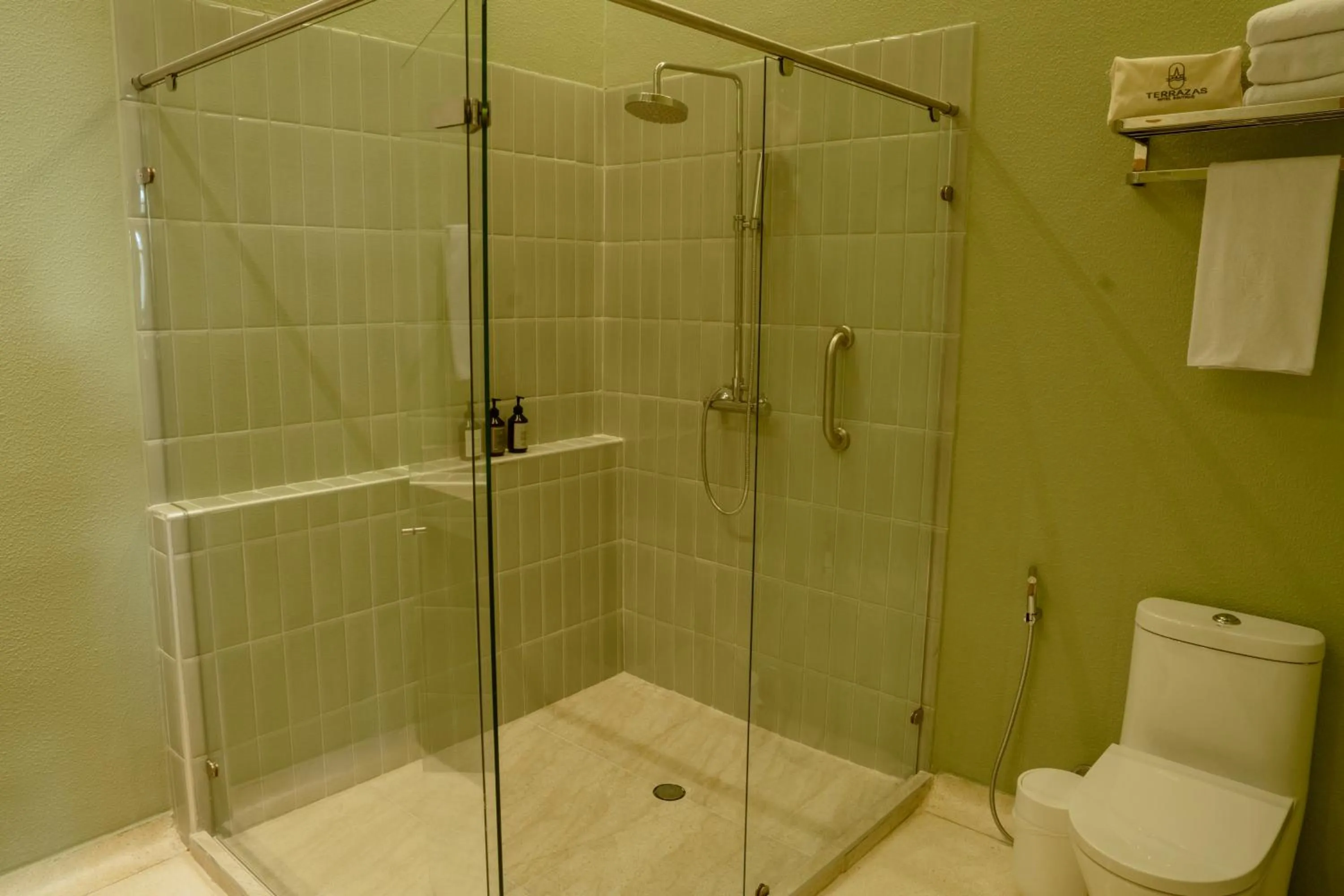 Shower in Terrazas Hotel Boutique