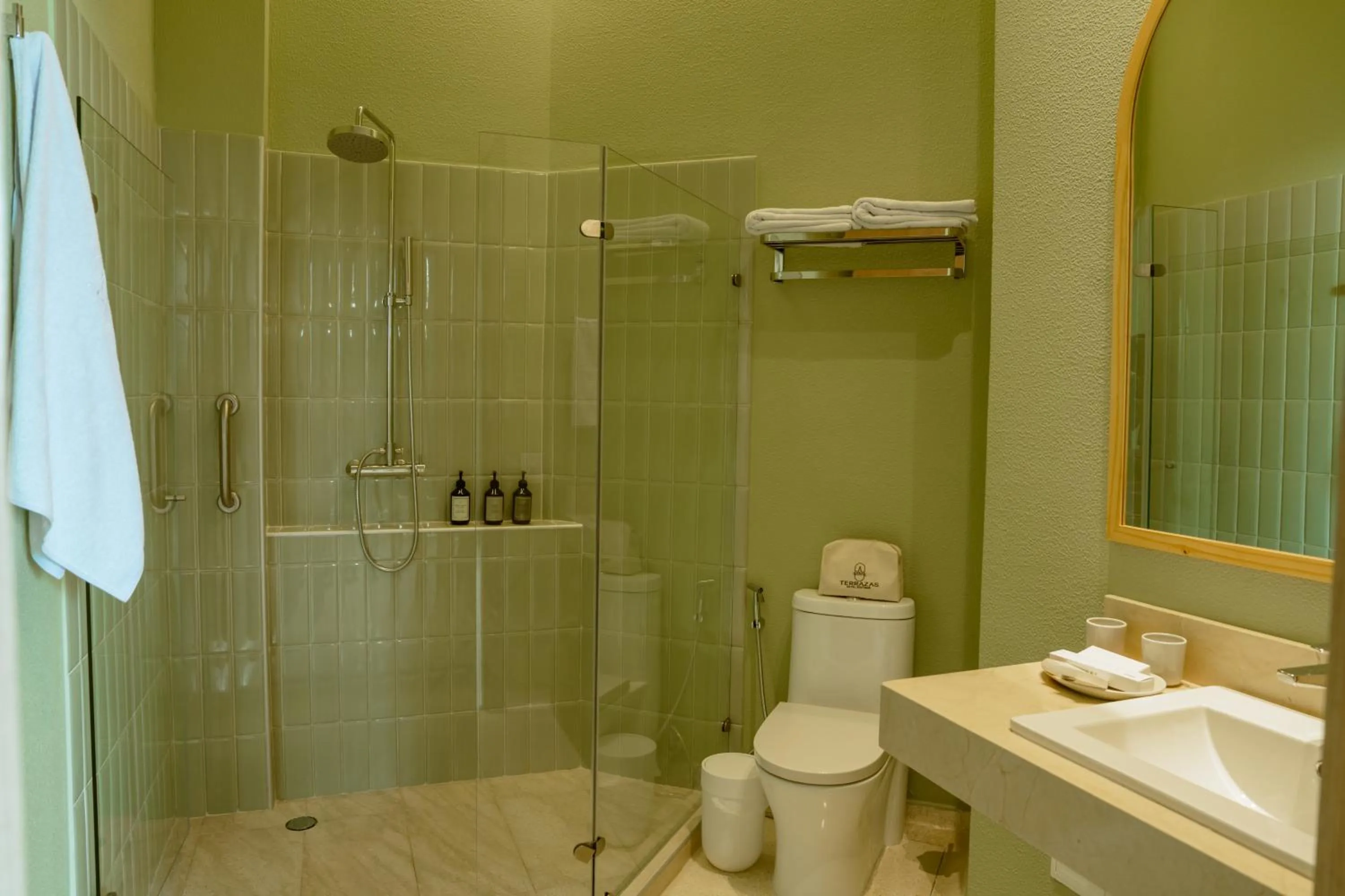 Toilet in Terrazas Hotel Boutique