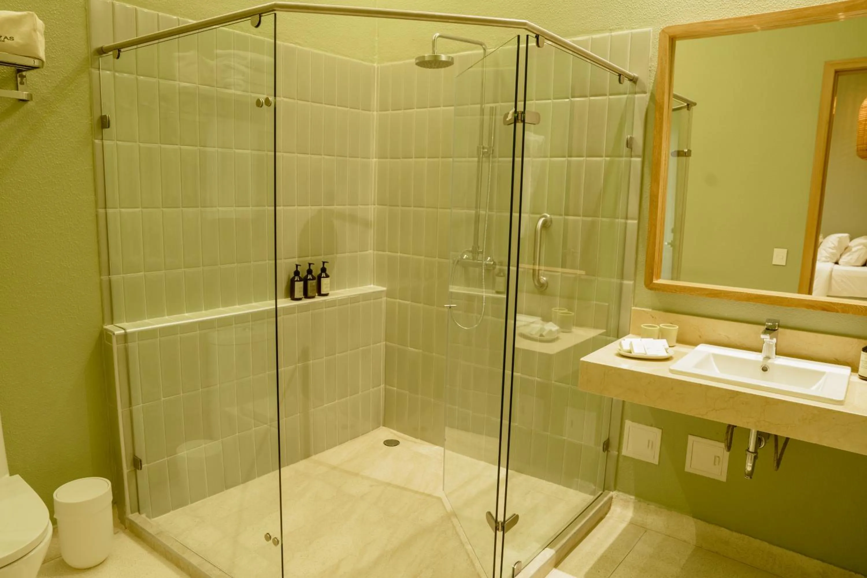 Shower in Terrazas Hotel Boutique