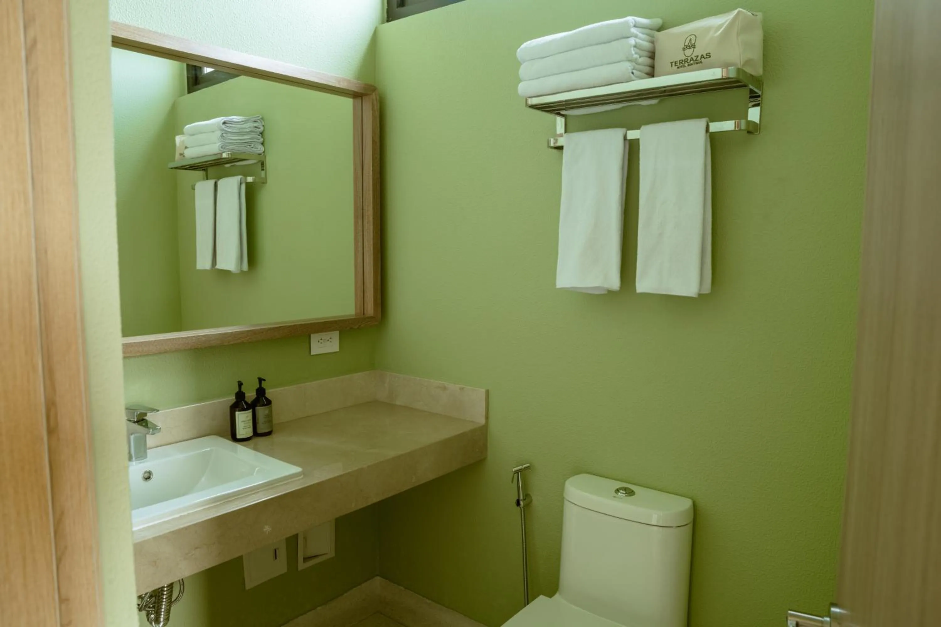 Toilet in Terrazas Hotel Boutique