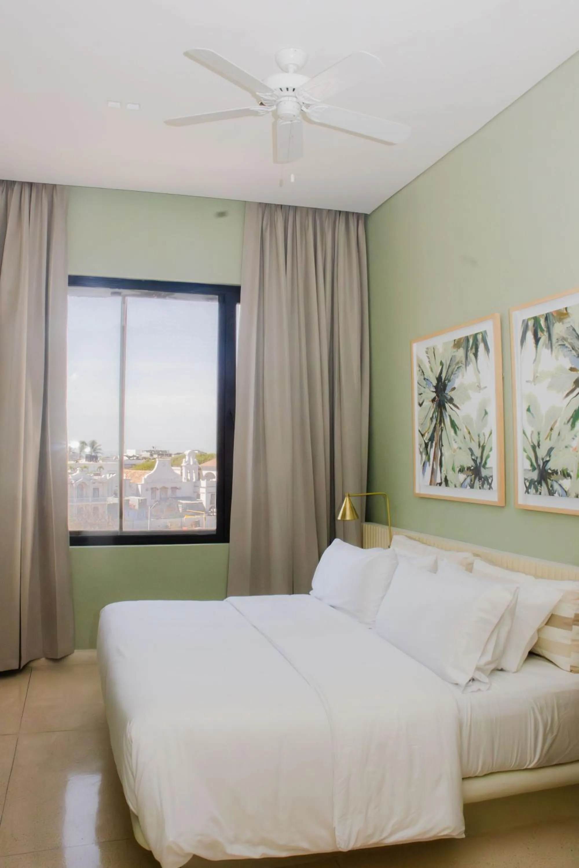 Bed in Terrazas Hotel Boutique