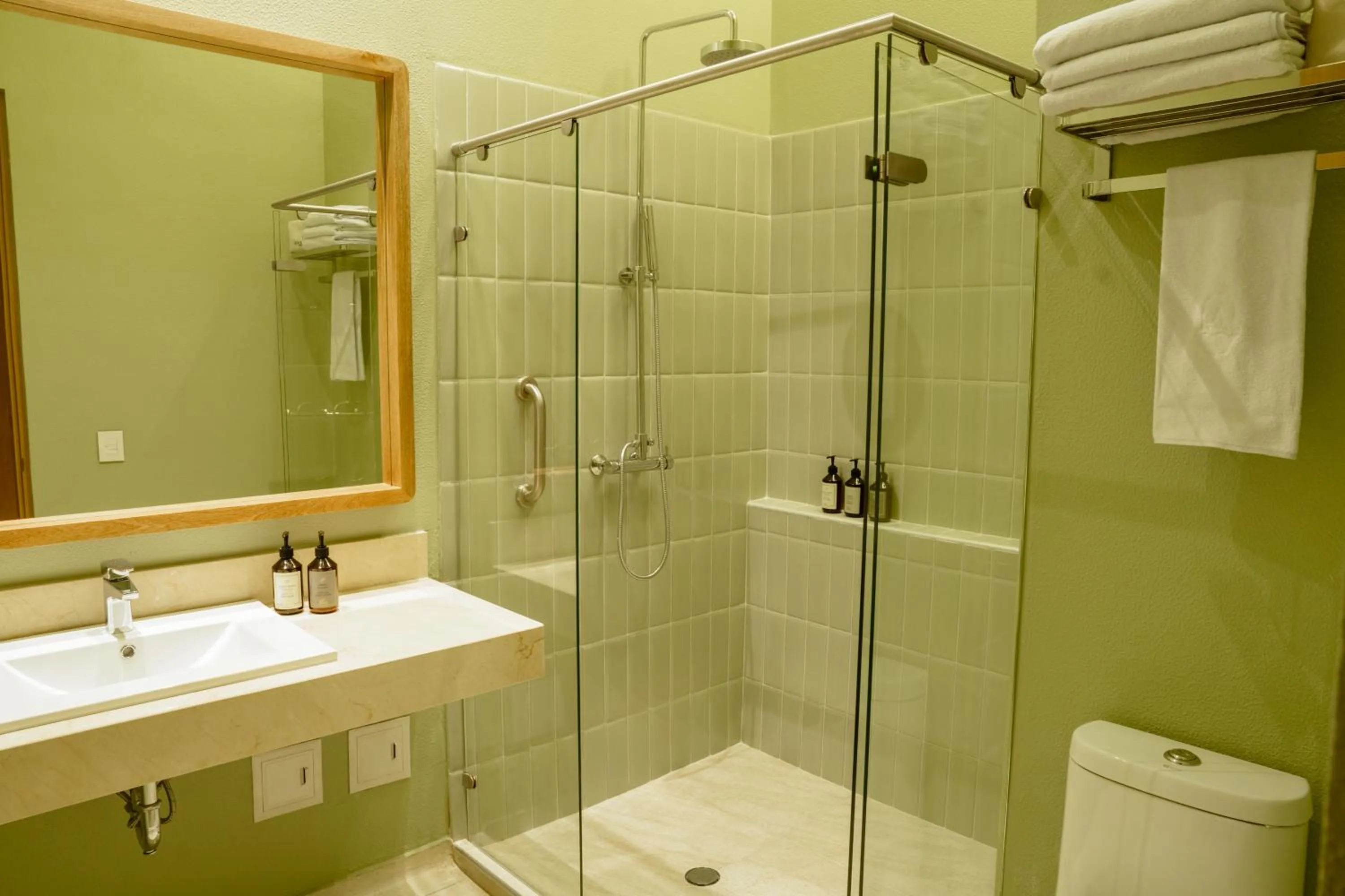 Shower in Terrazas Hotel Boutique