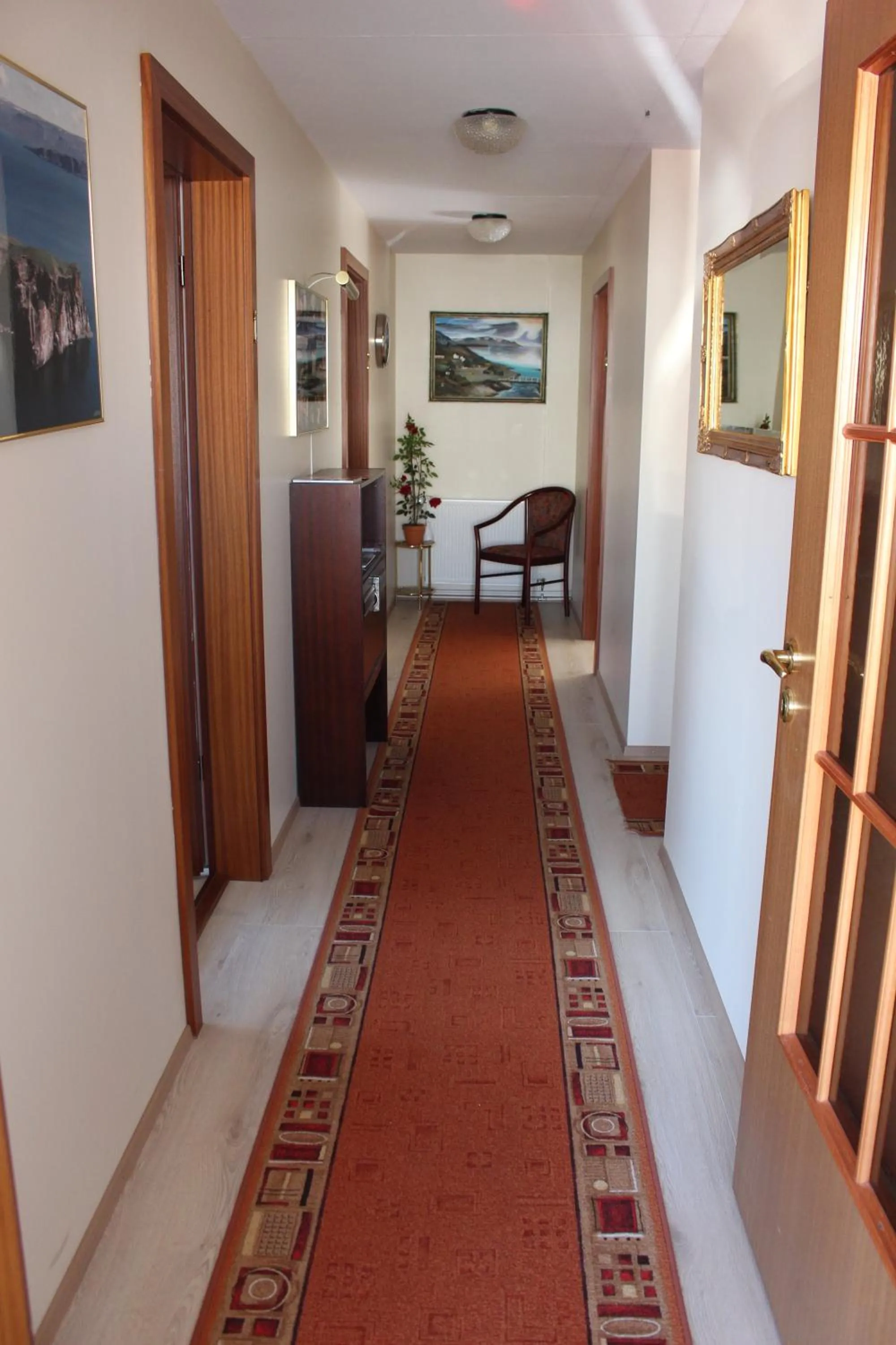 Guests in Sunnuberg Guesthouse