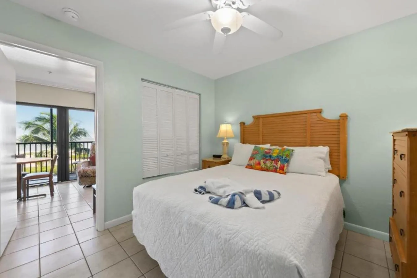 Bed in Caribbean Beach Club