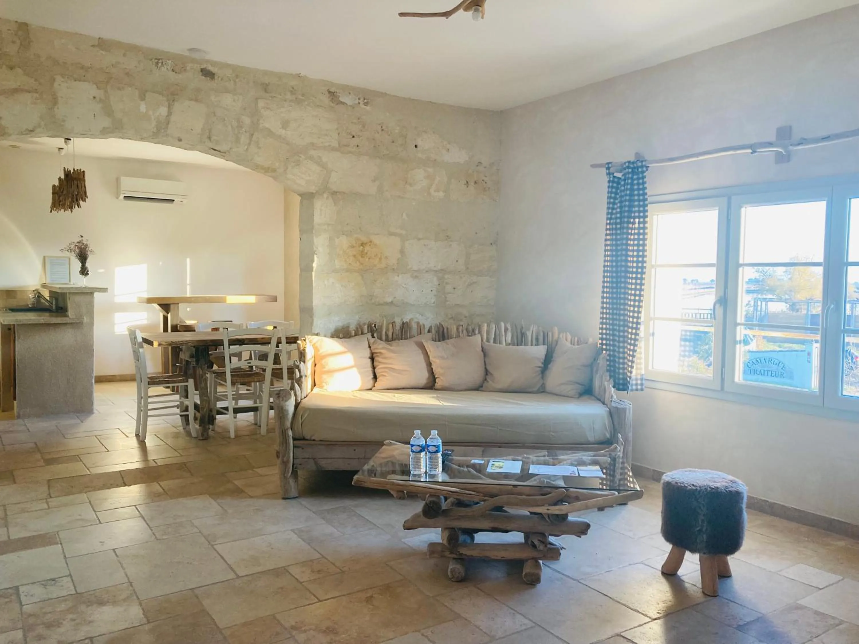 Living room in Manade des Baumelles