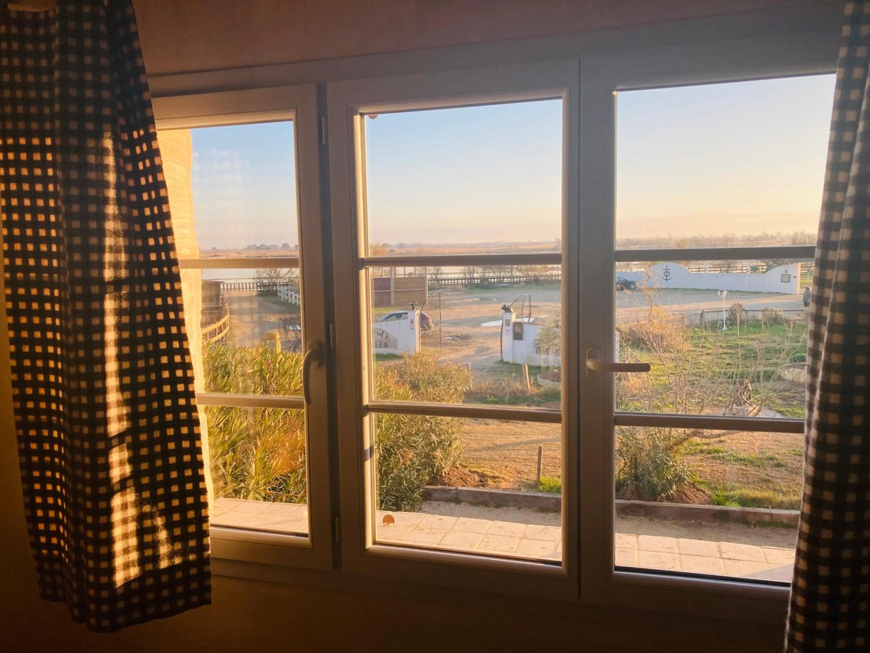 Garden view in Manade des Baumelles