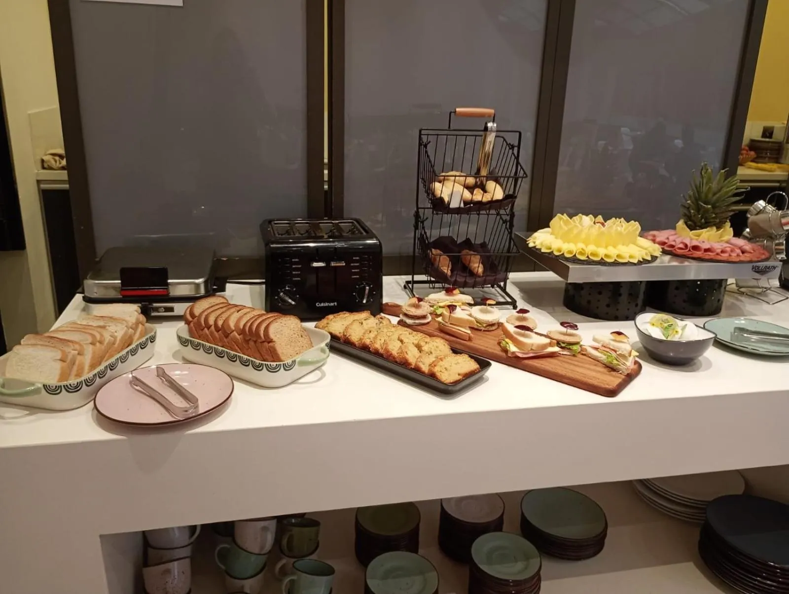 Breakfast in Hotel Espacio 94