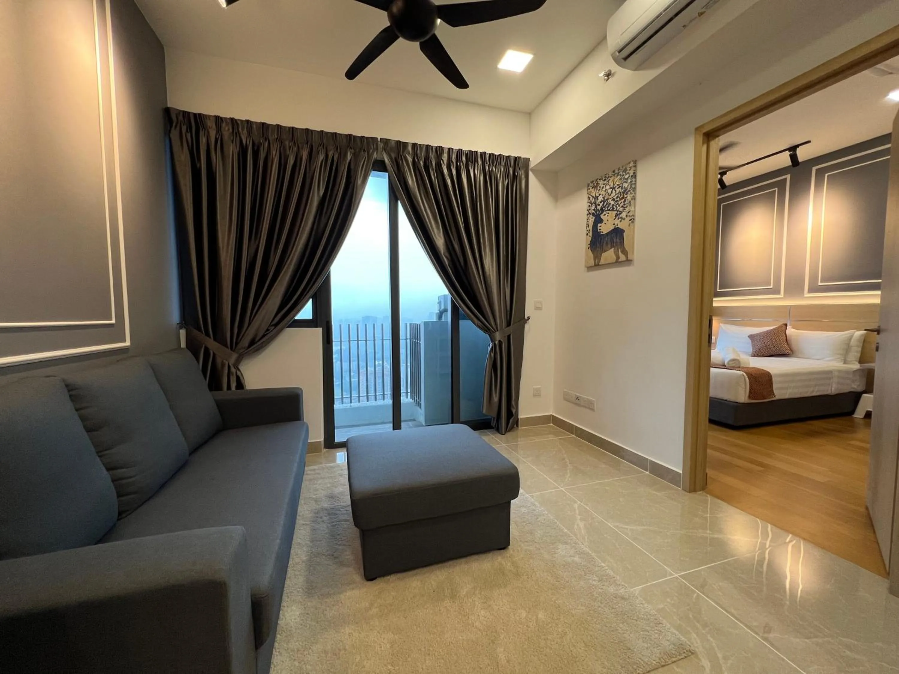 View (from property/room), Bed in The Colony By Infinitum Flixses