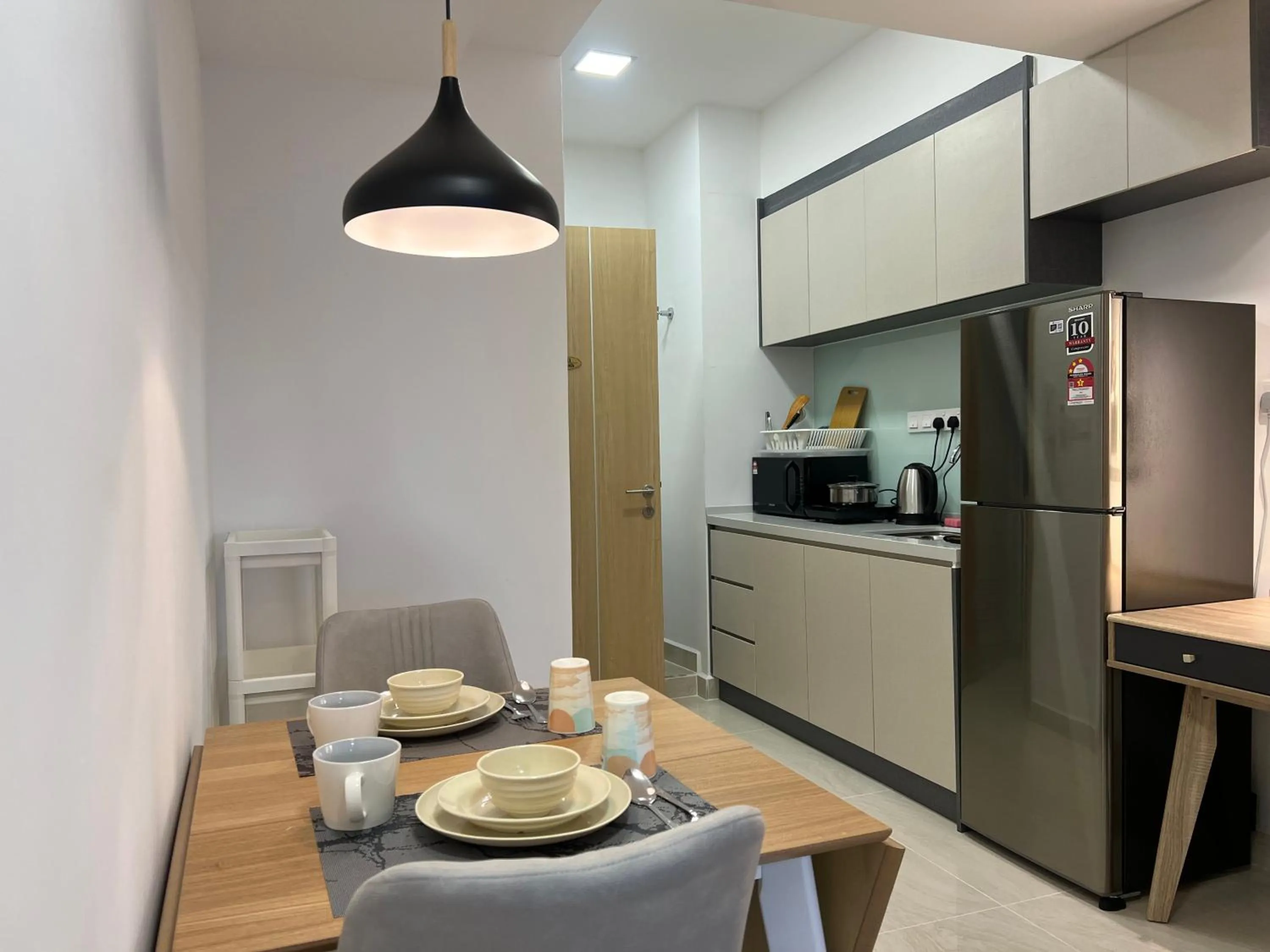 Kitchen or kitchenette in The Colony By Infinitum Flixses