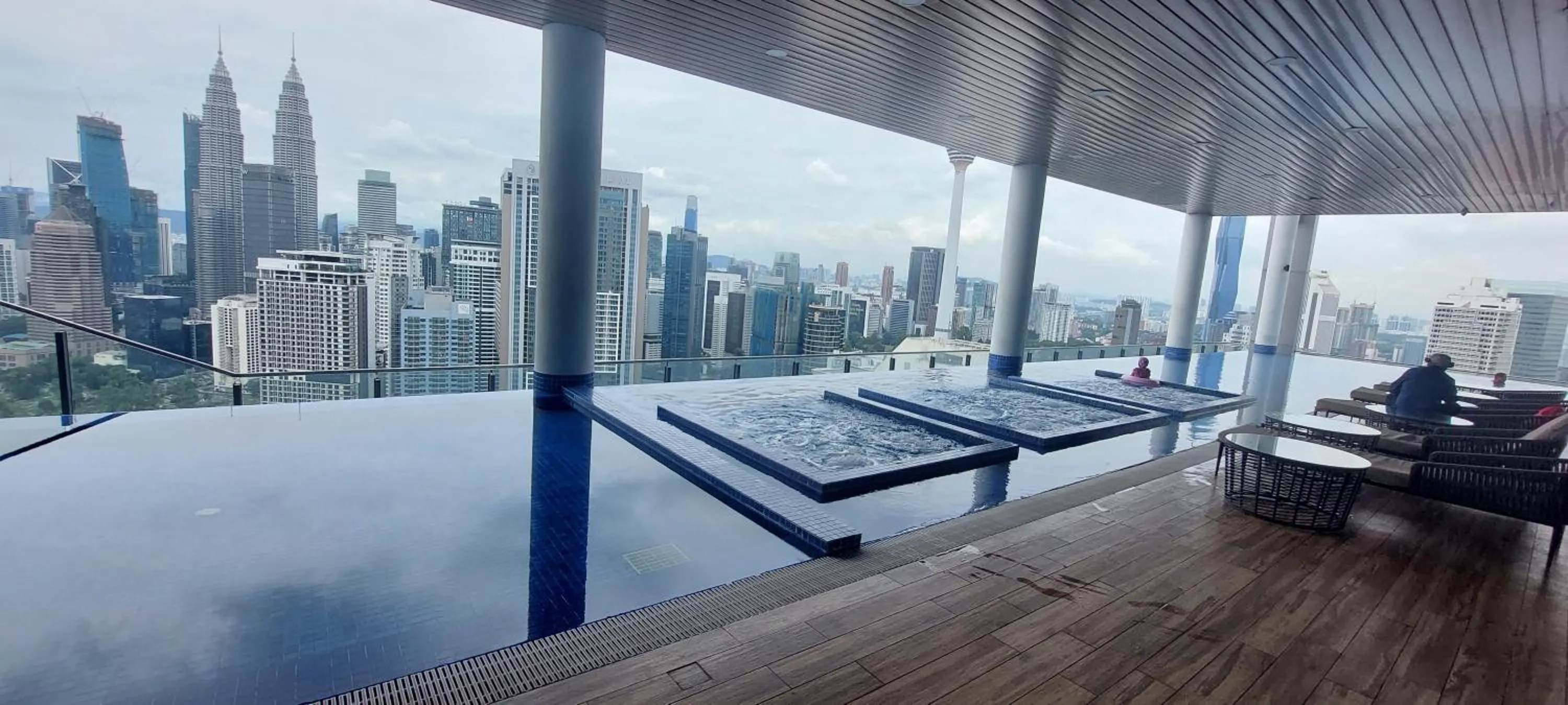 Pool view in The Colony By Infinitum Flixses