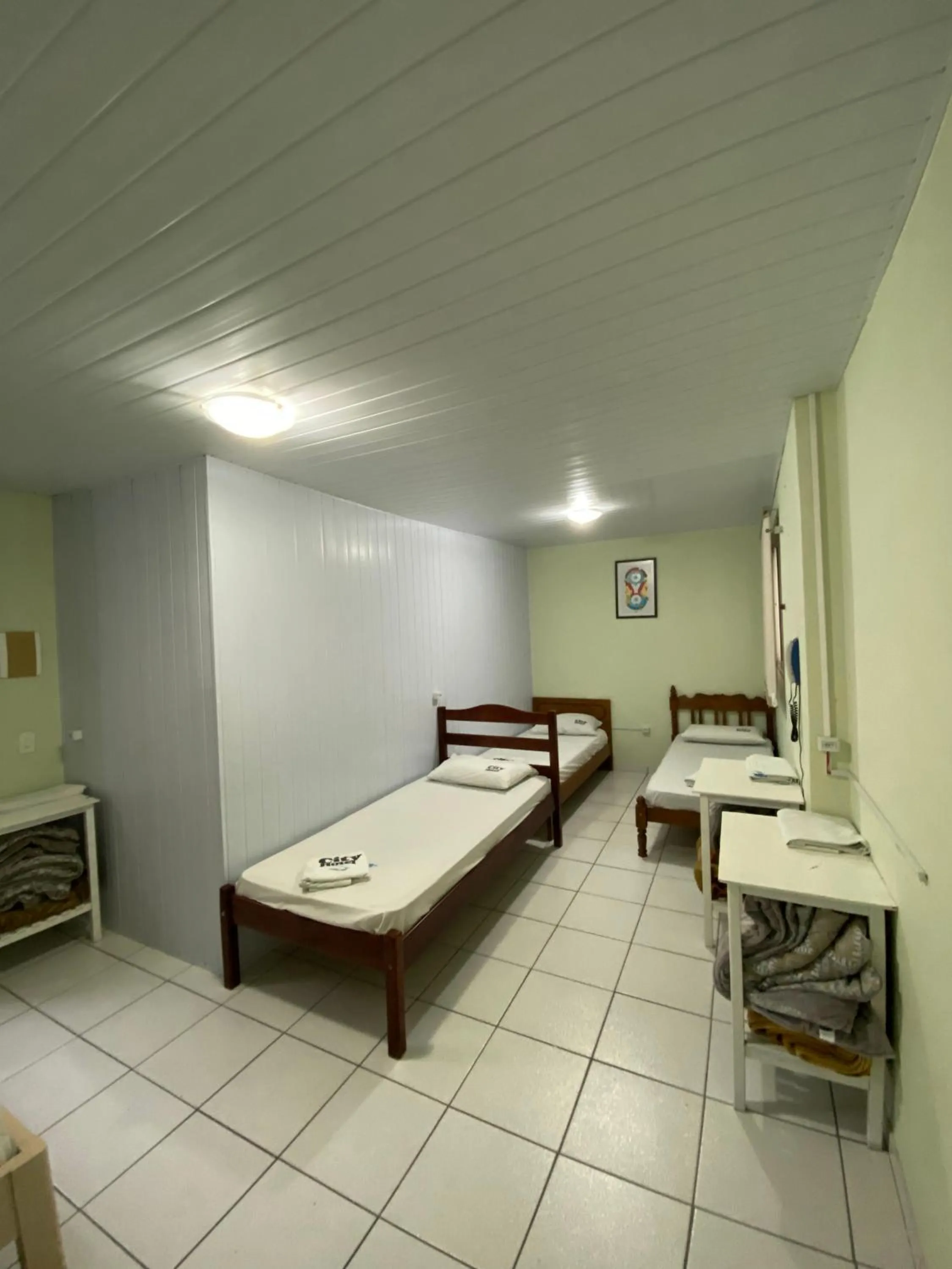 Bed in City Hotel, Curitiba