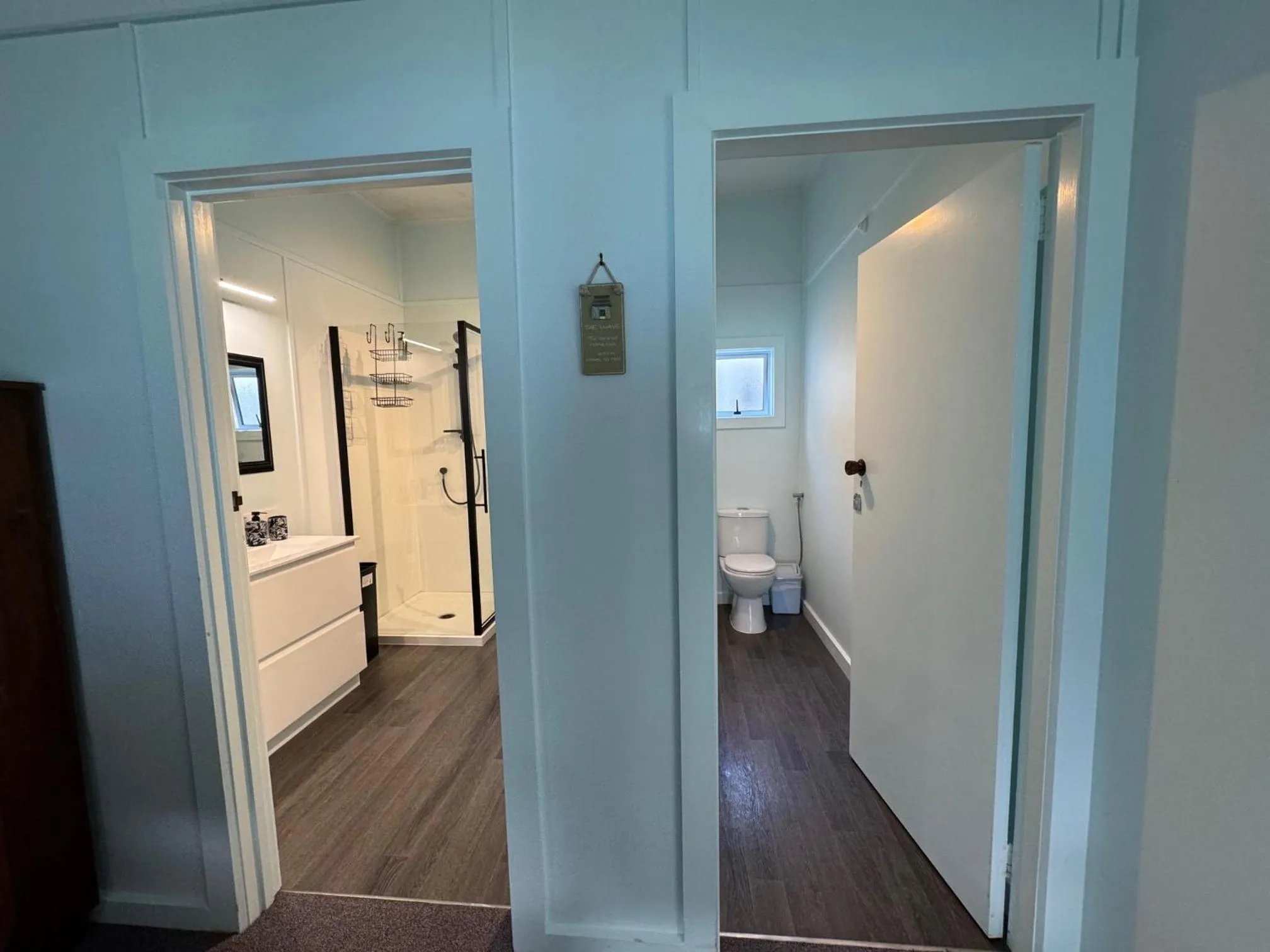 Bathroom in Te Mahia Bay Resort