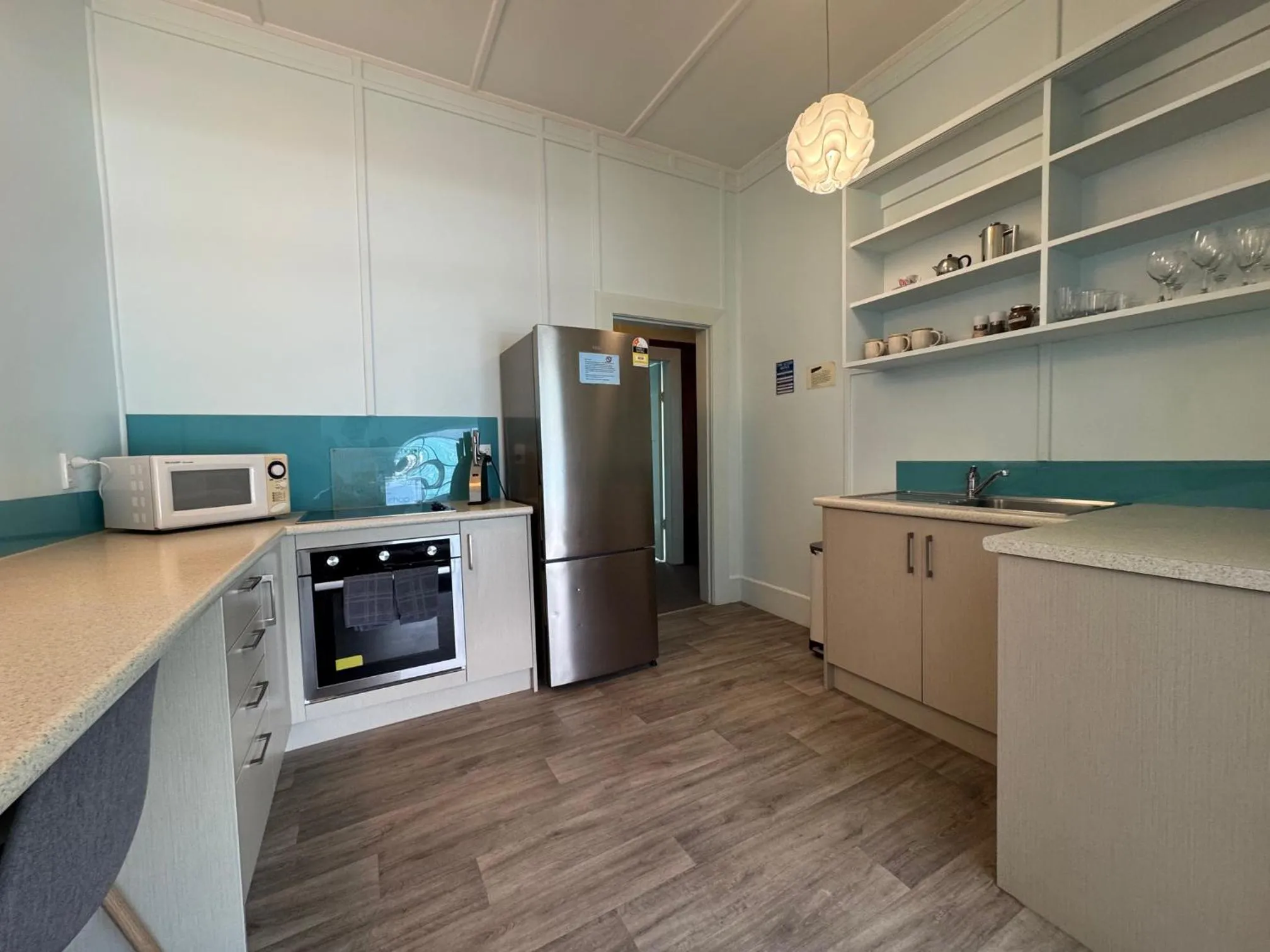 kitchen in Te Mahia Bay Resort