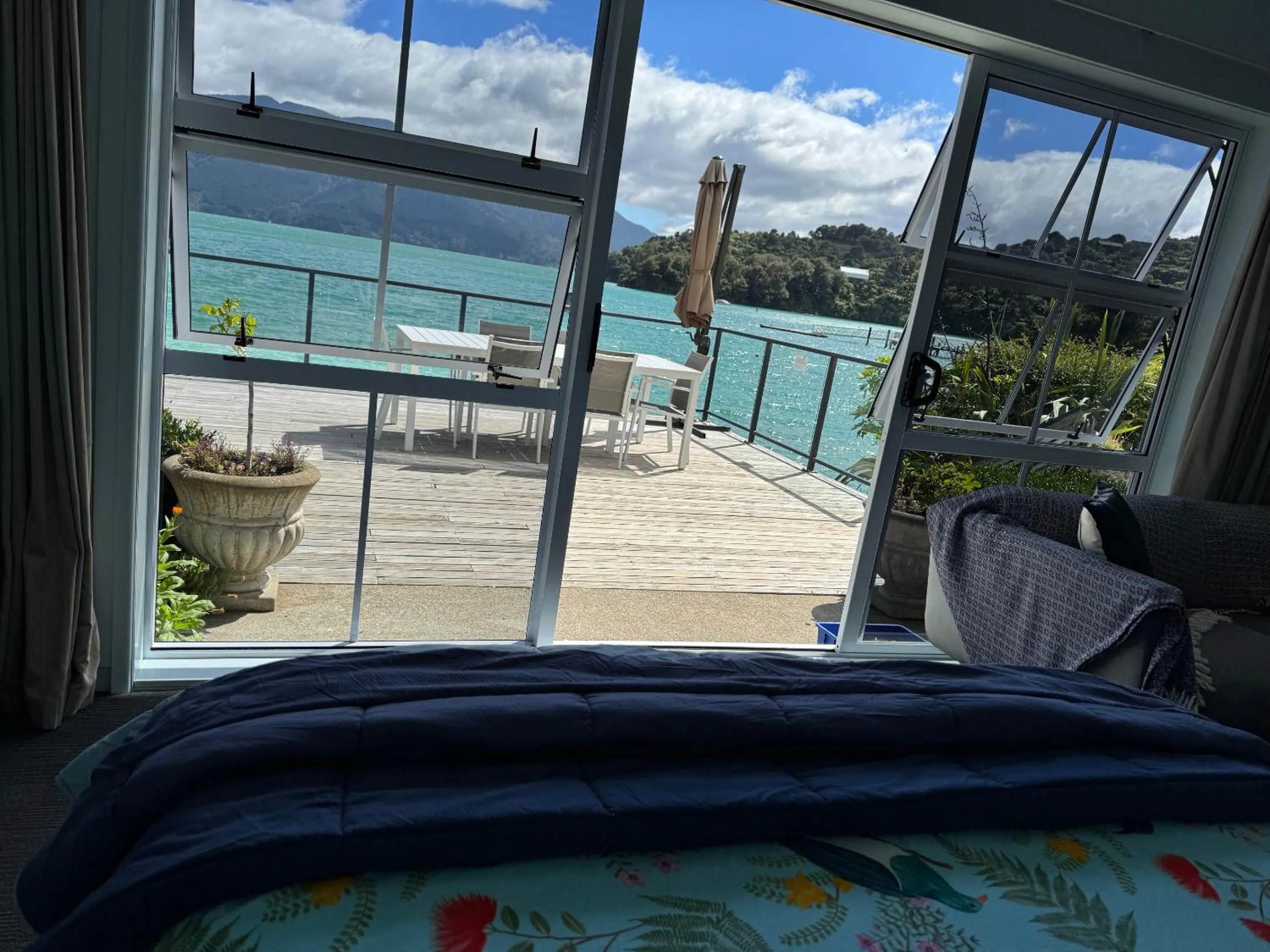 Bedroom in Te Mahia Bay Resort