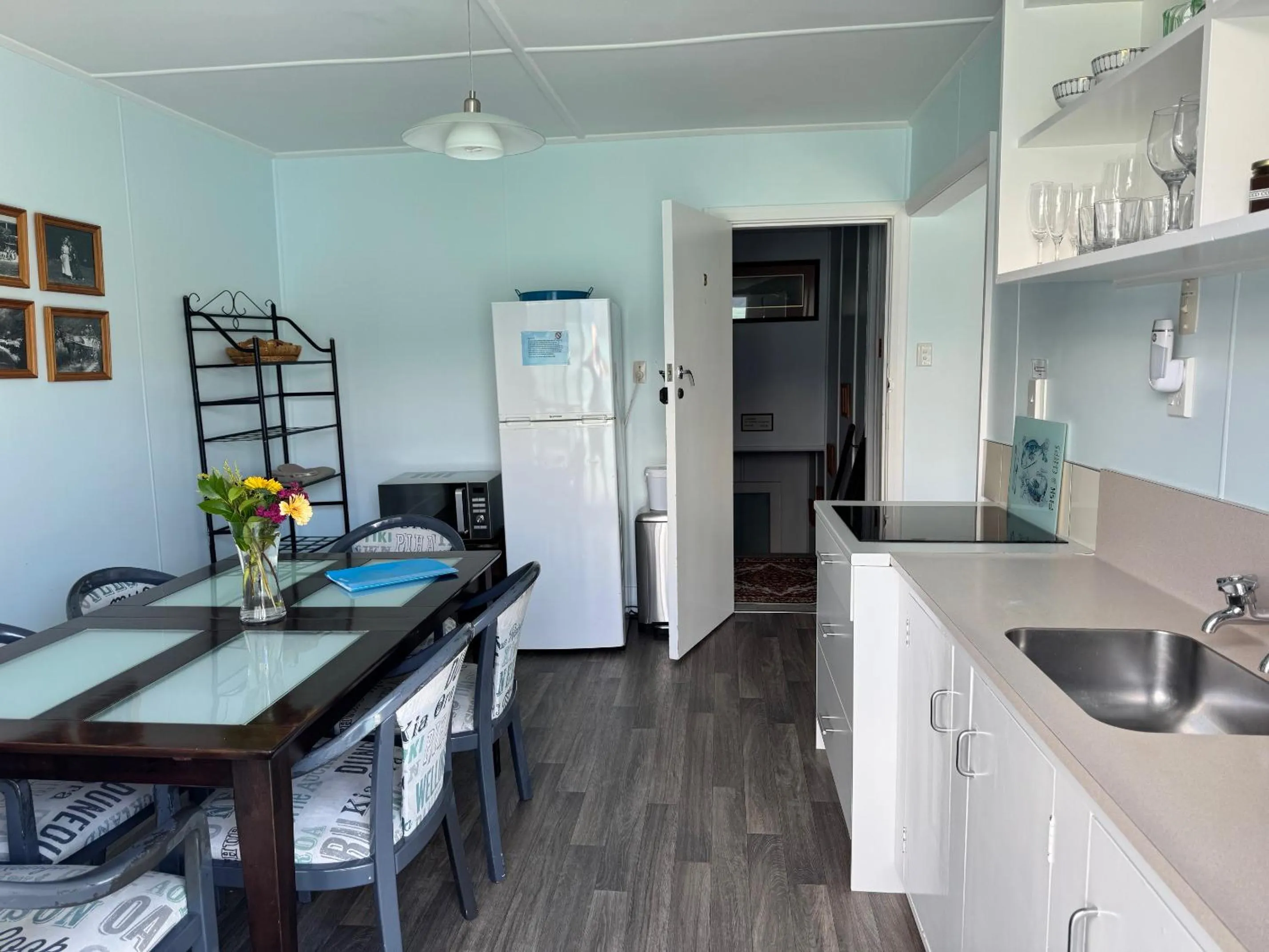 Dining area in Te Mahia Bay Resort