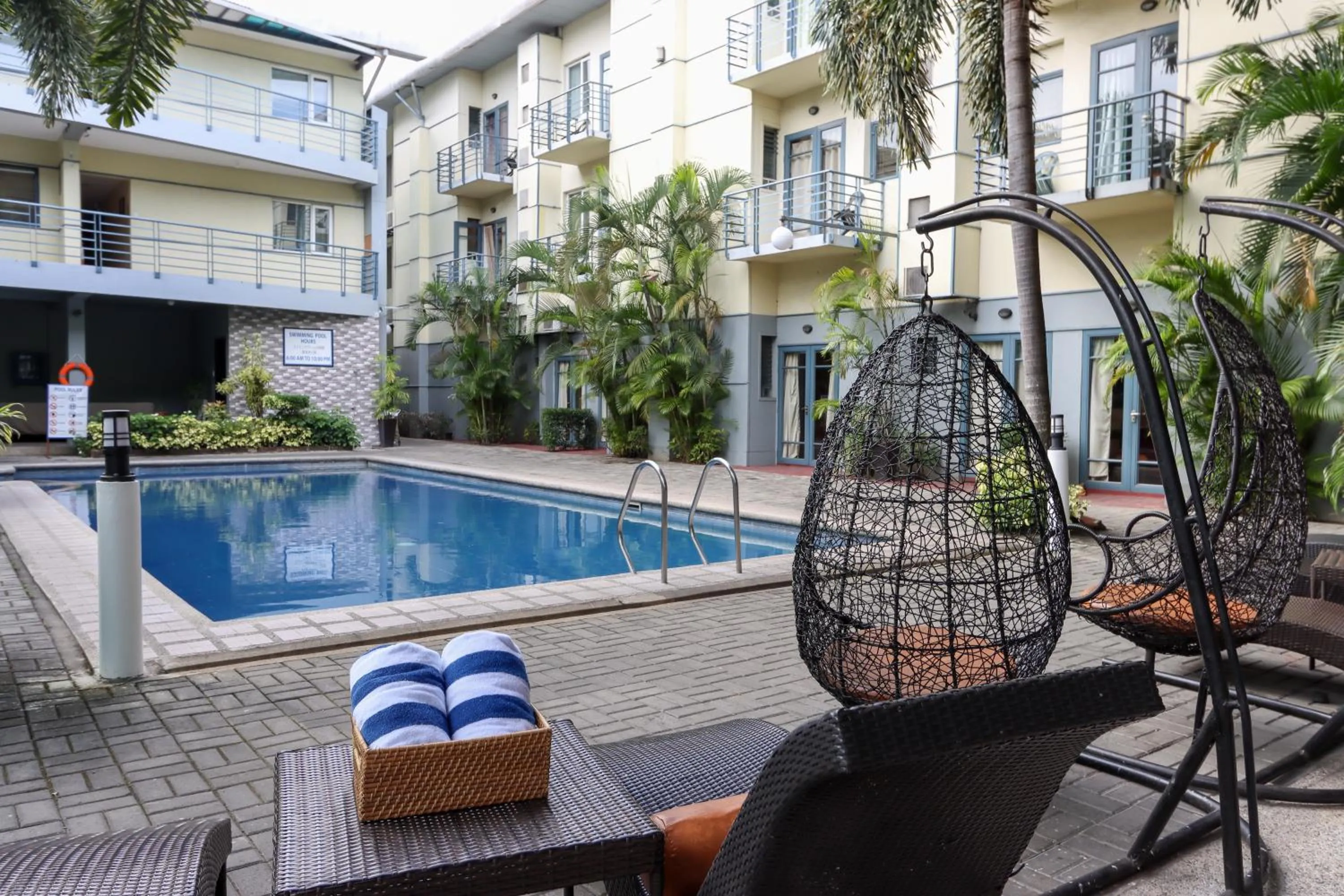 Patio in Technopark Hotel