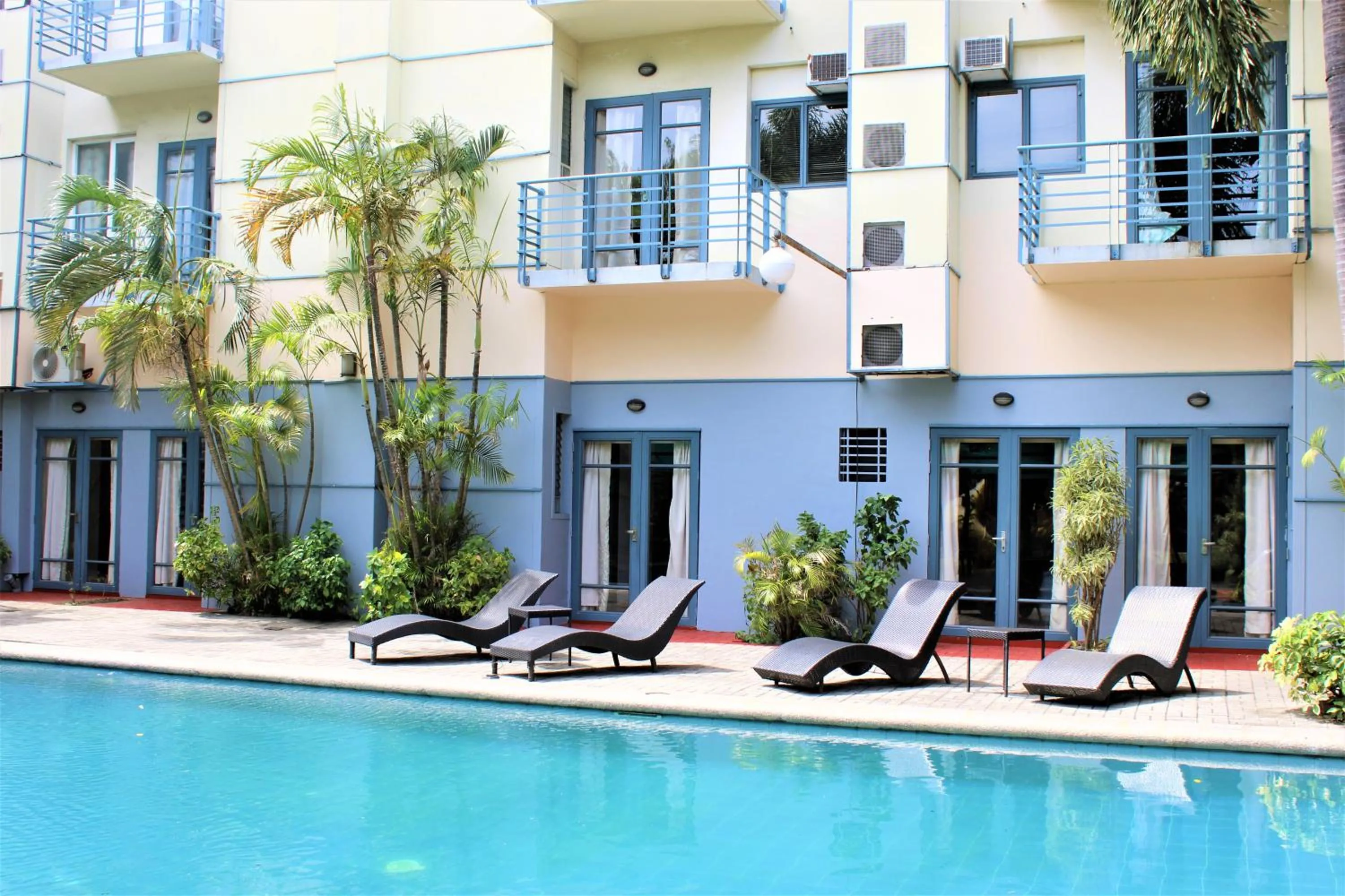 Swimming pool in Technopark Hotel