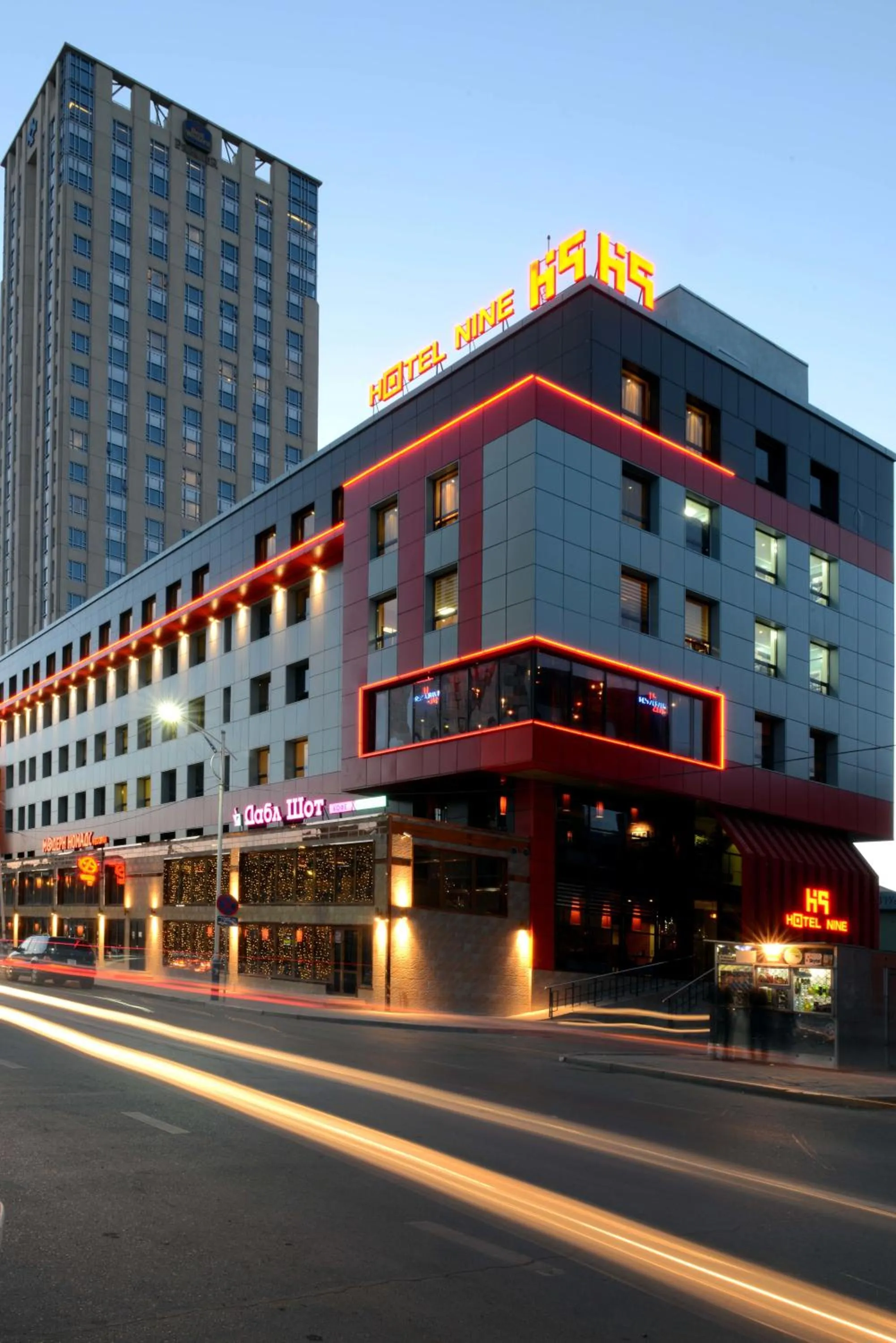 Property building in H9 Hotel Nine Ulaanbaatar