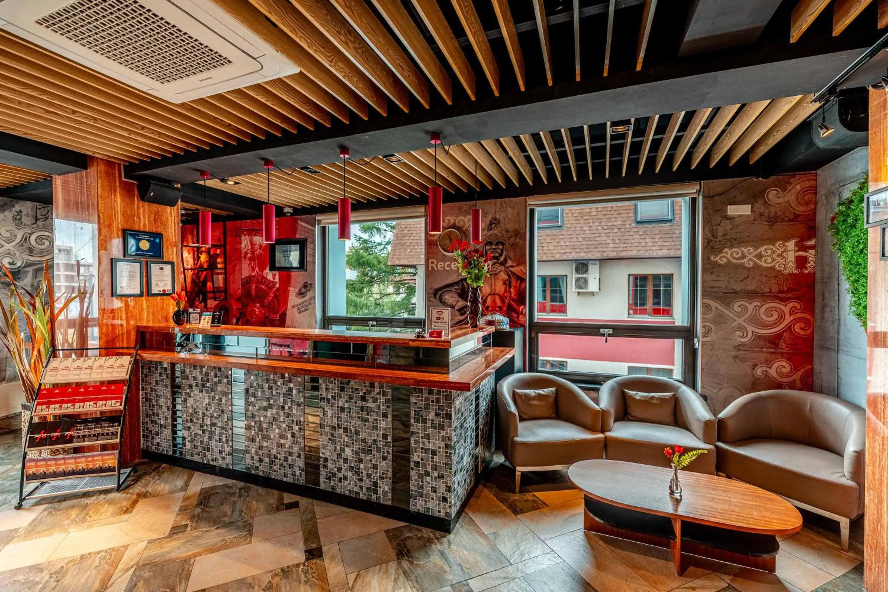 Lobby or reception in H9 Hotel Nine Ulaanbaatar