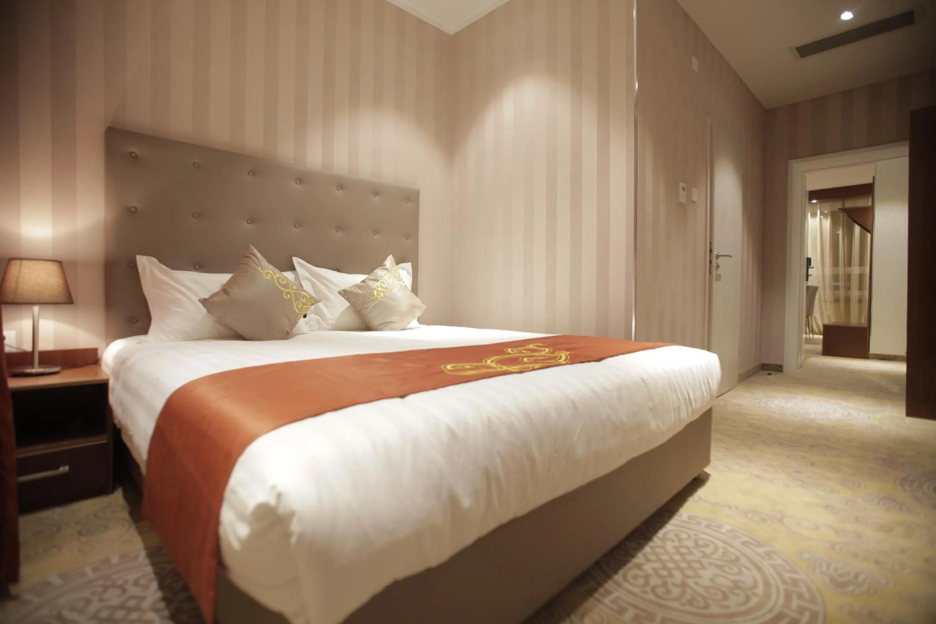 Bed in H9 Hotel Nine Ulaanbaatar