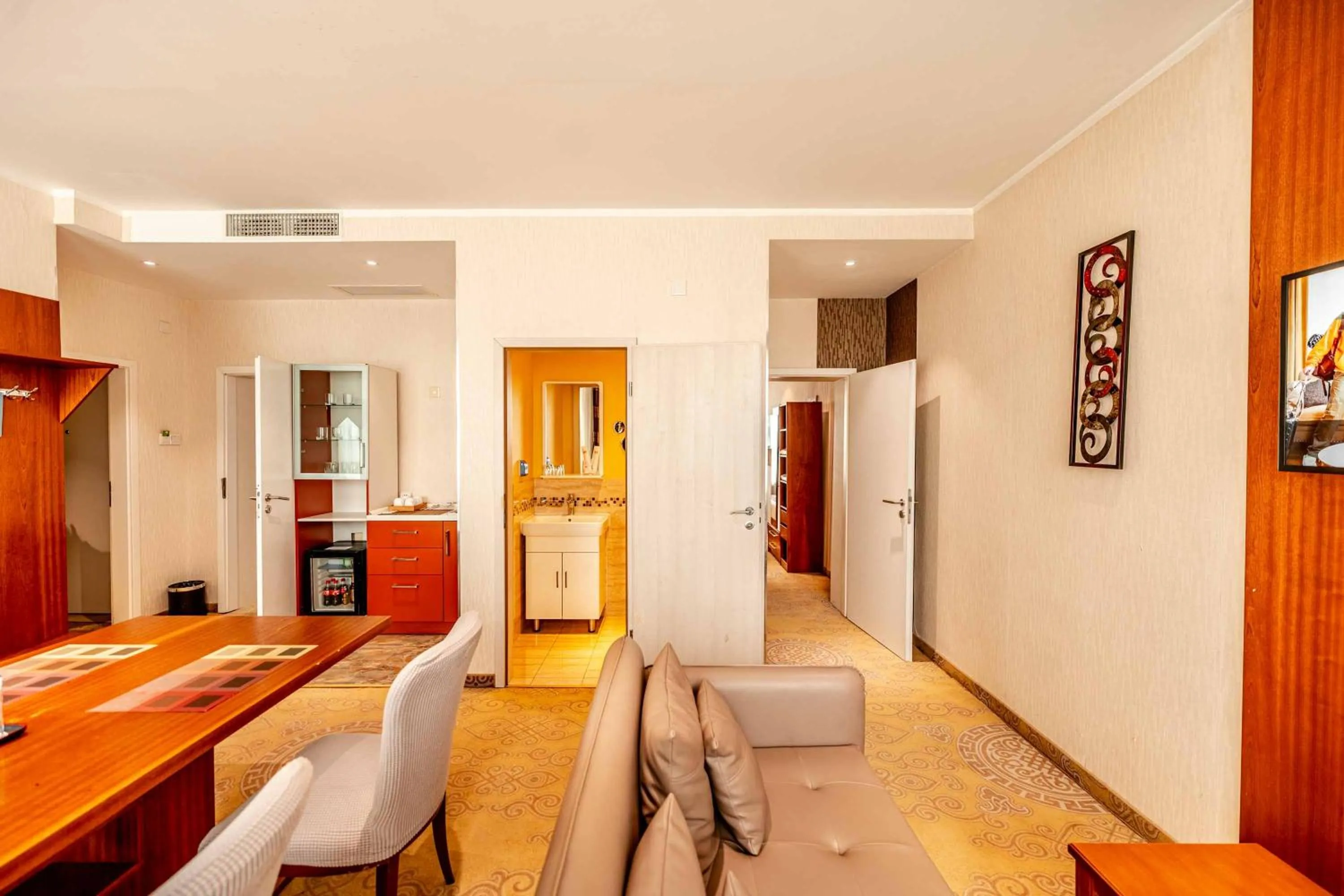 Bed in H9 Hotel Nine Ulaanbaatar