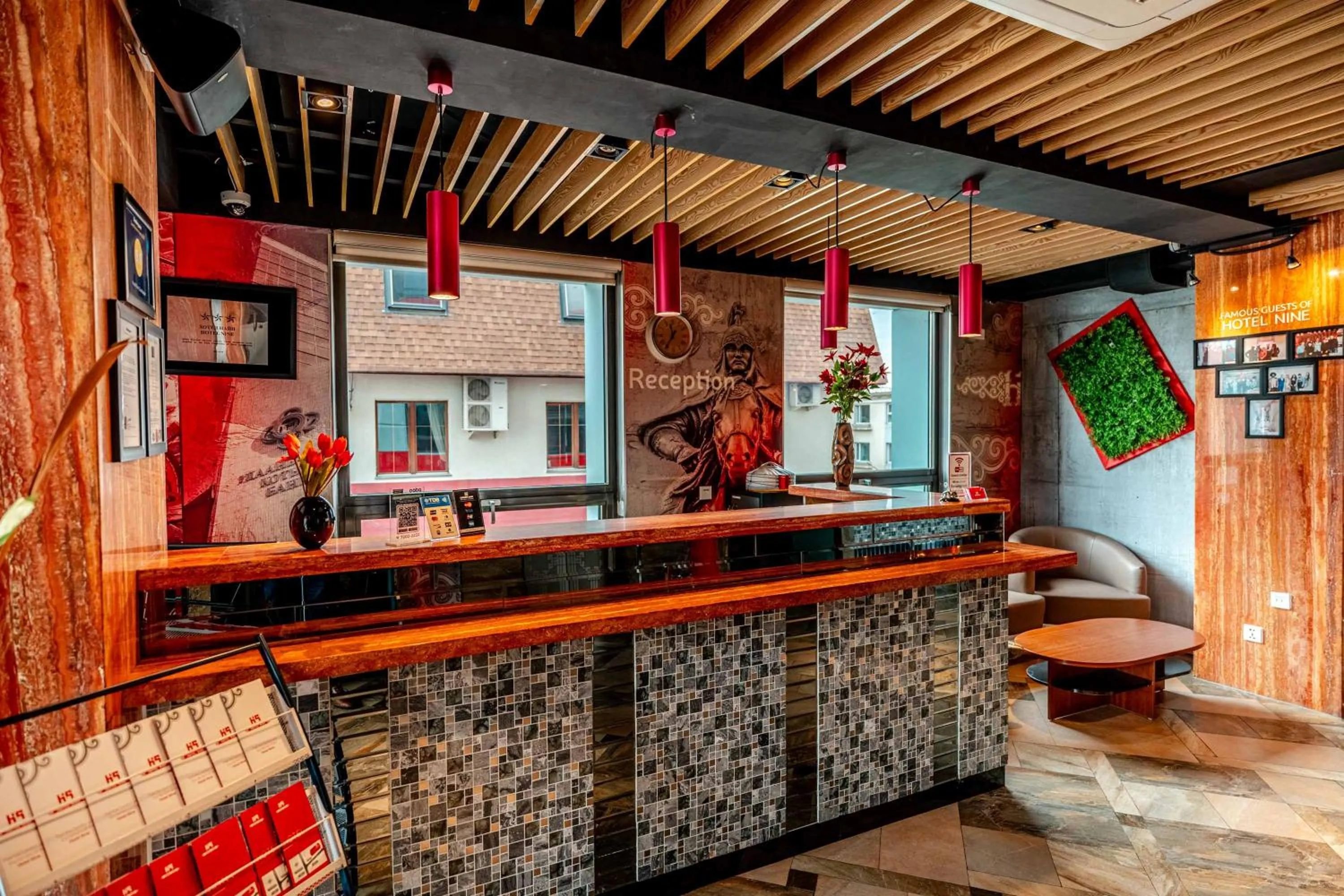 Lobby or reception in H9 Hotel Nine Ulaanbaatar