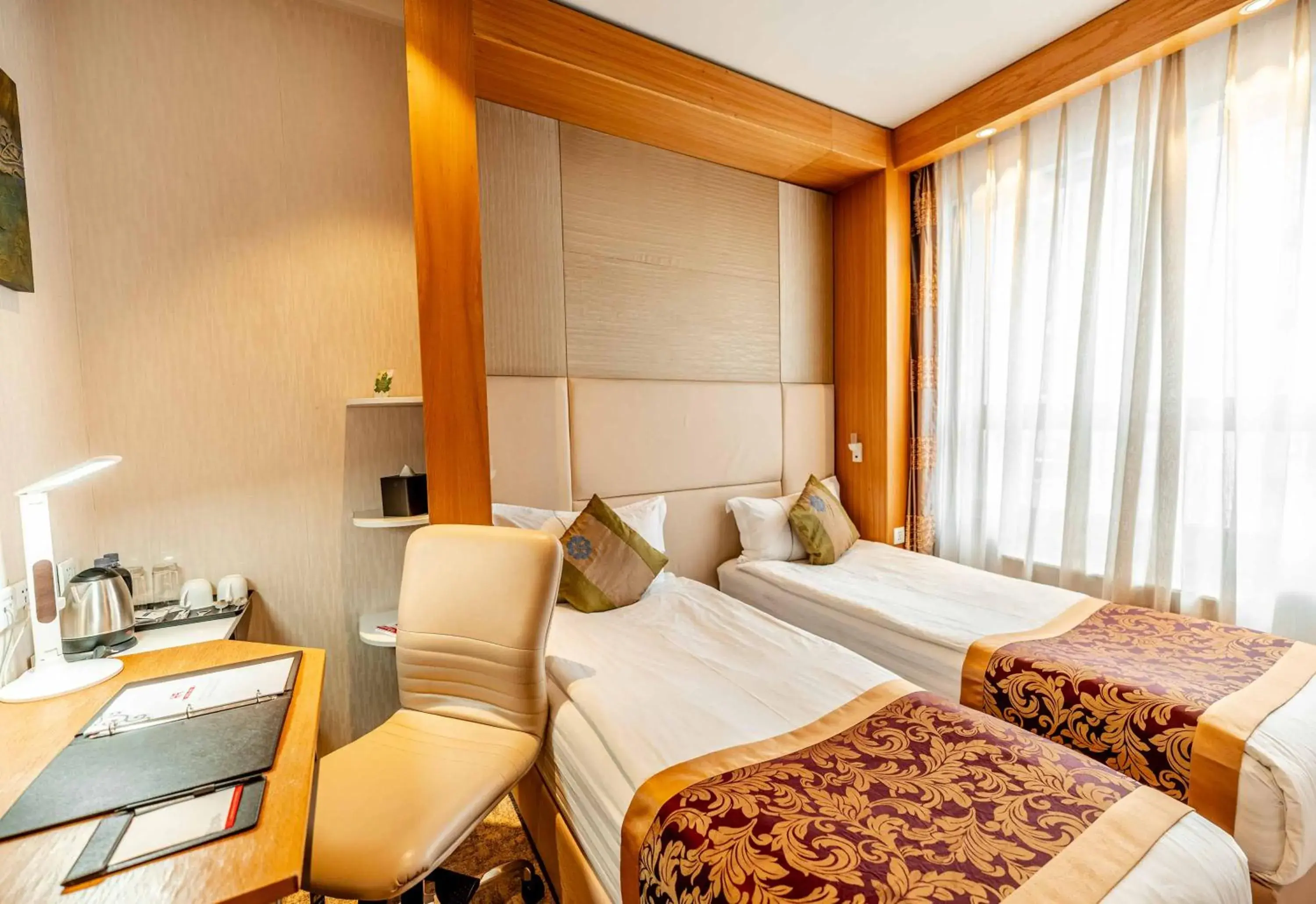 Bed in H9 Hotel Nine Ulaanbaatar Bed in H9 Hotel Nine Ulaanbaatar